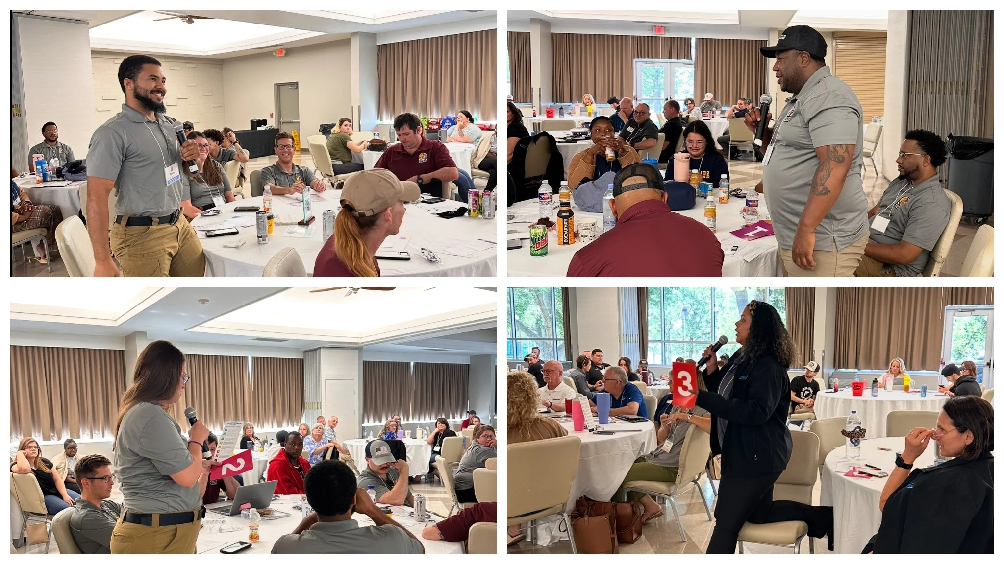 Workshop attendees engage with The Dignity Index