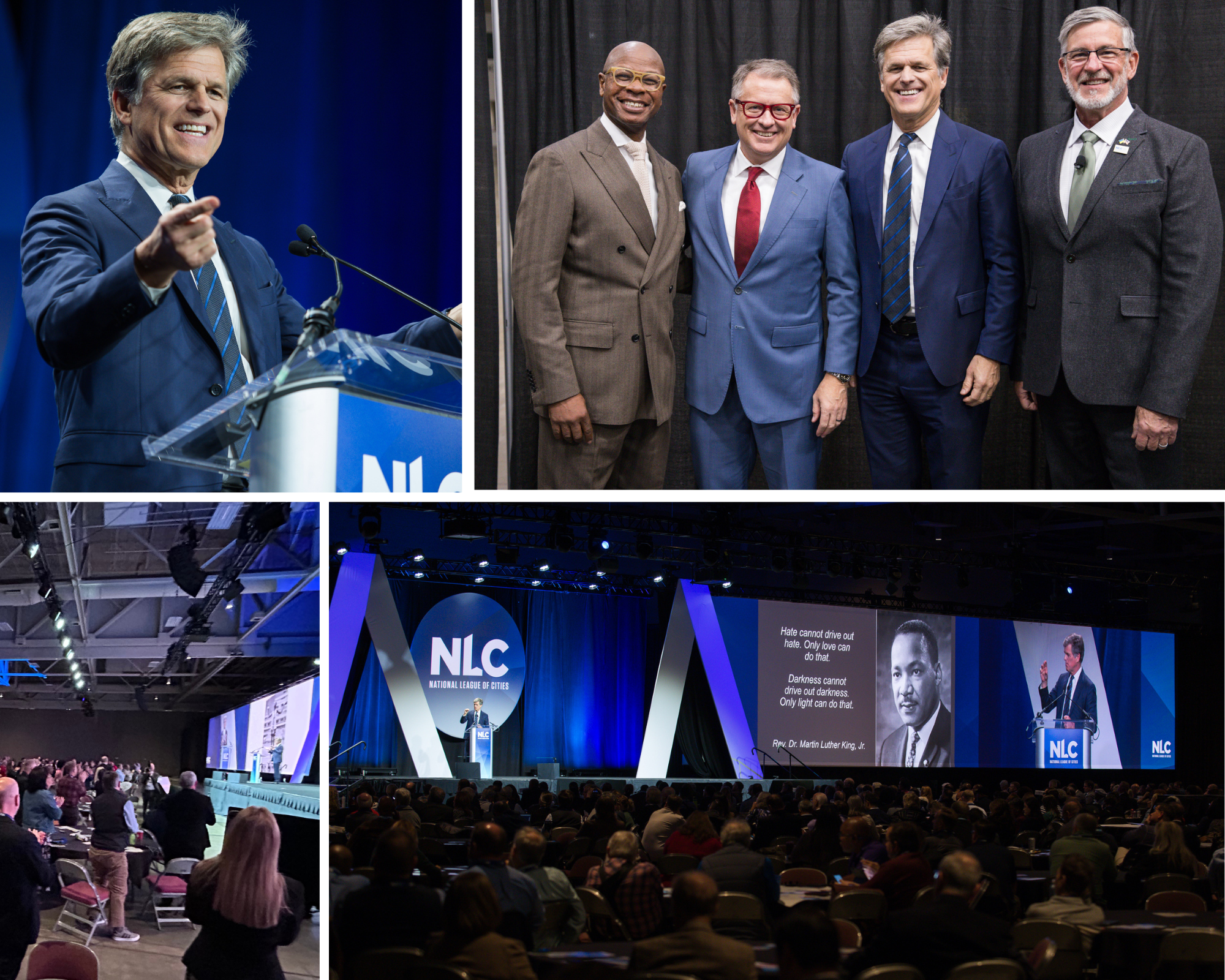 Tim Shriver gives keynote presentation at NLC summit