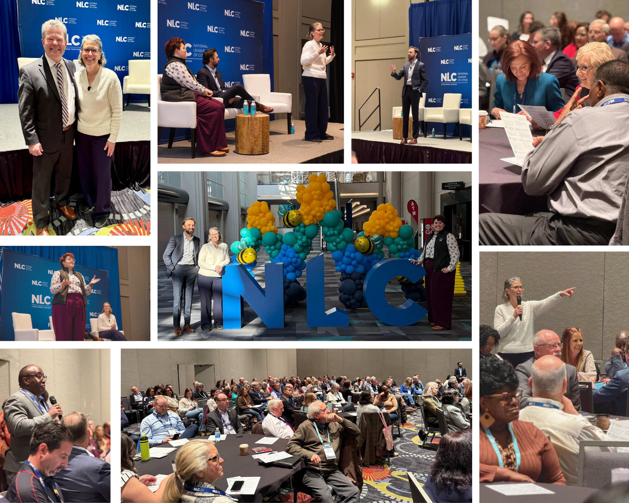 Tami, Preston, Alexa present at the NLC