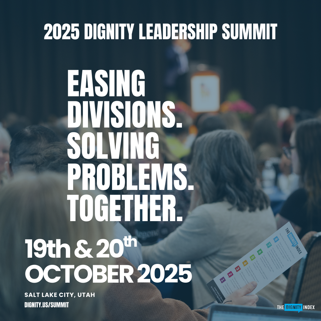 Dignity Leadership Summit flyer