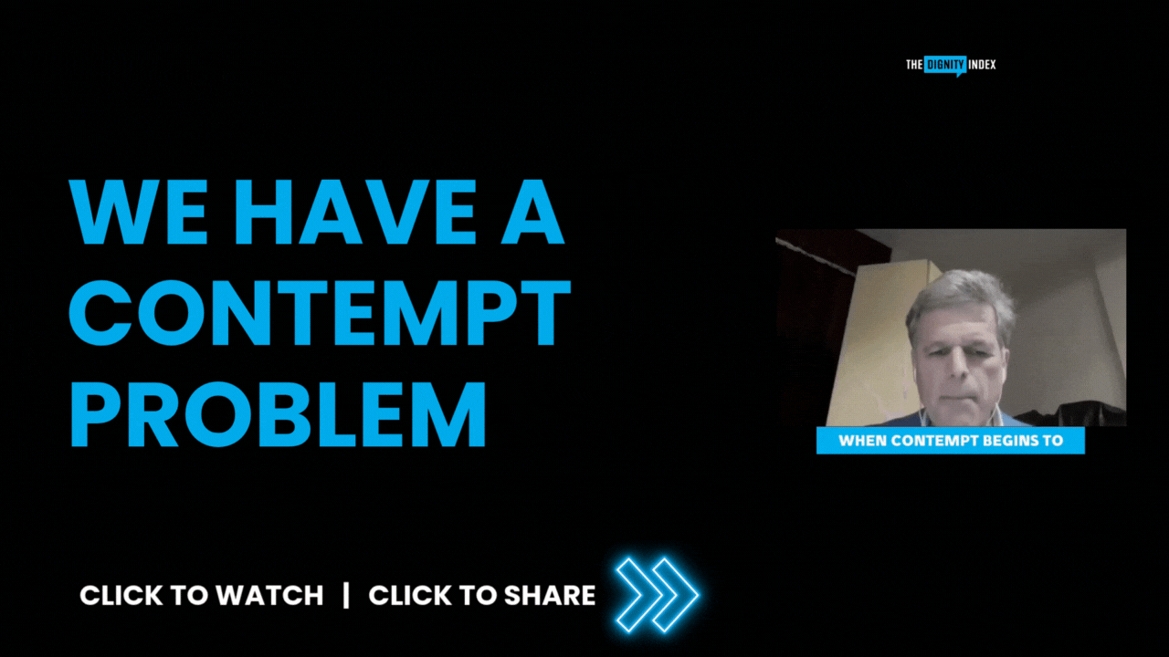 We have a contempt problem link to video