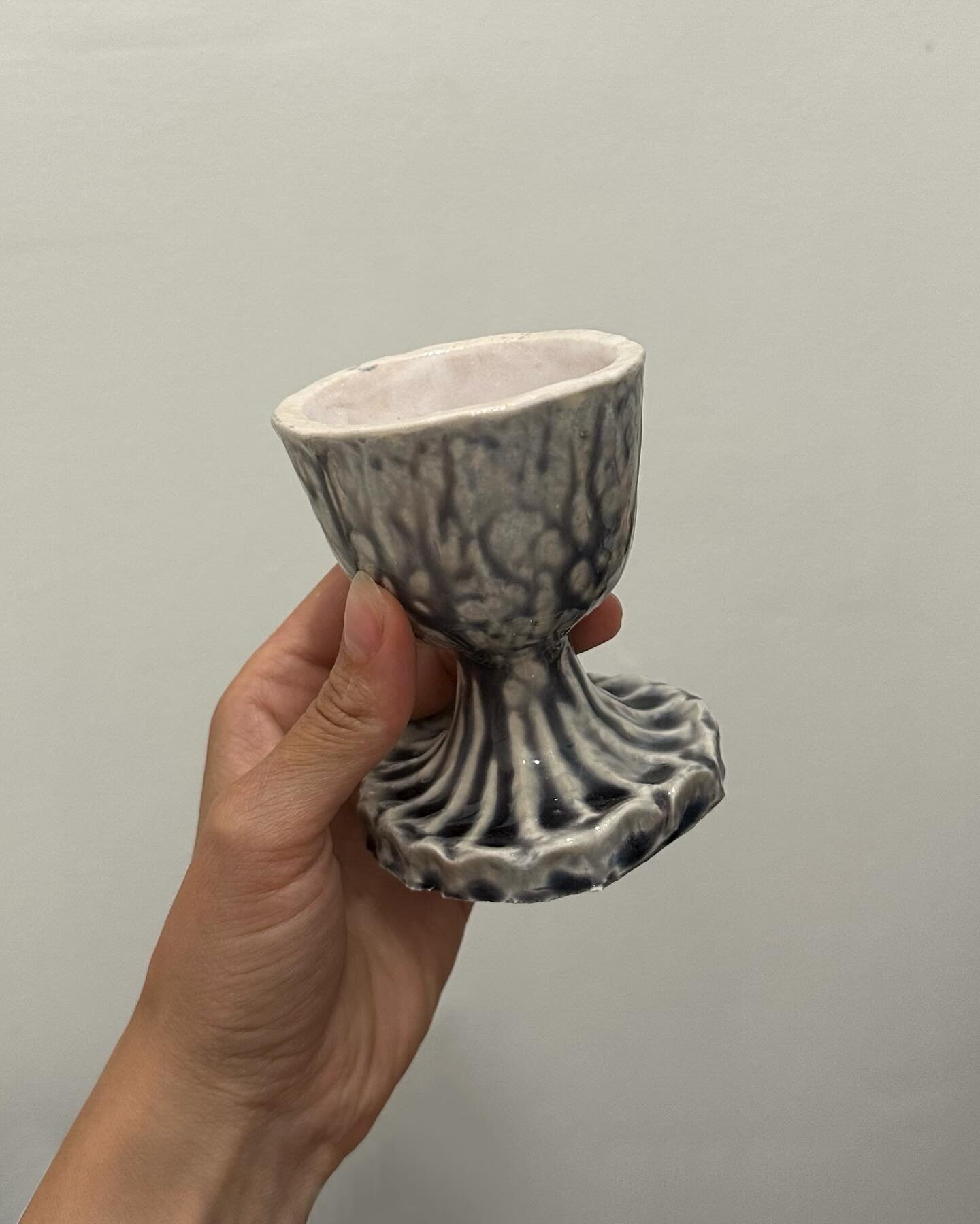 for context on where i&rsquo;m at with teaching myself ceramics: this was supposed to be black
