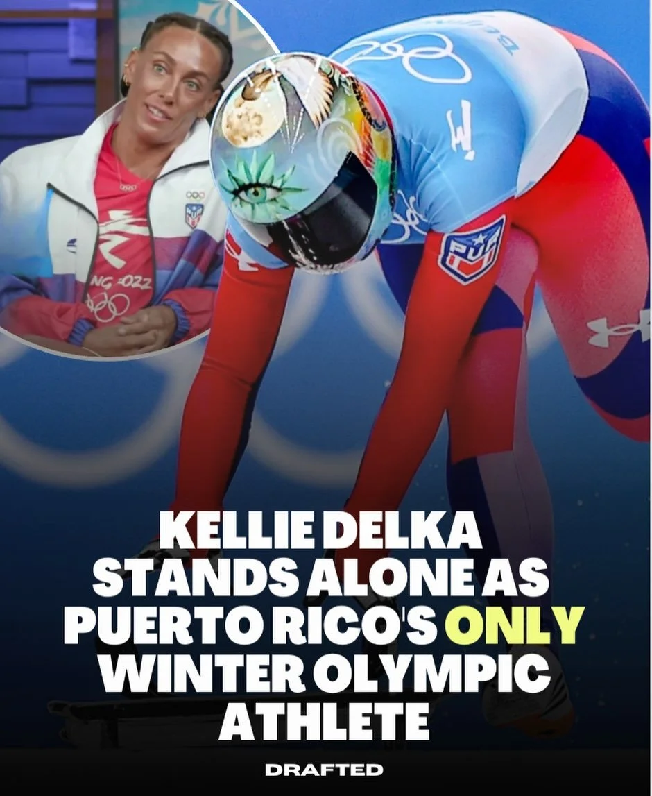 Puerto Rico at the Winter Olympics! 🇵🇷

Kellie Delka is heading to her second Winter Olympics, but she&rsquo;ll tell you the four years leading up to it mattered more than the Games themselves. 

The 37-year-old skeleton athlete rockets headfirst d