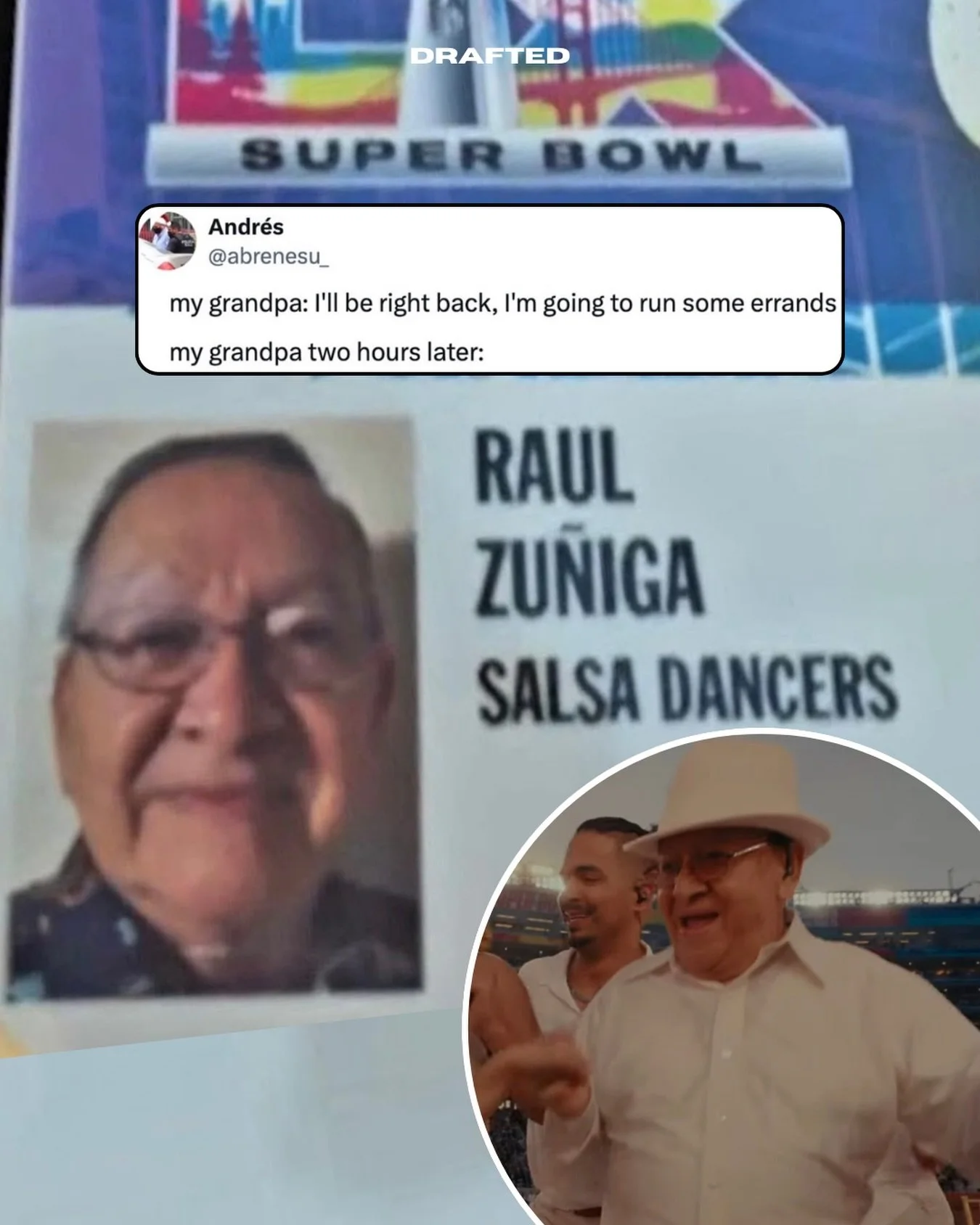 Add this to the abuelo stories that sound fake but aren&rsquo;t 😂💃