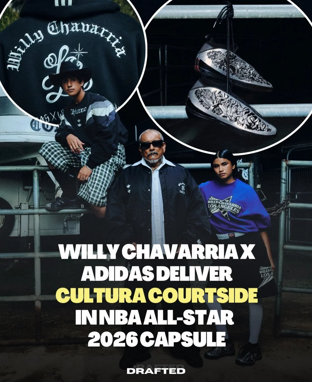 From LA, for the cultura 🤩🇲🇽

The collection launches Feb 13 at Shoe Palace and features the Harden Vol. 10, a full range of apparel and footwear, plus a Compton Cowboys collaboration. Fans can also experience pop-up shops, regionally inspired foo