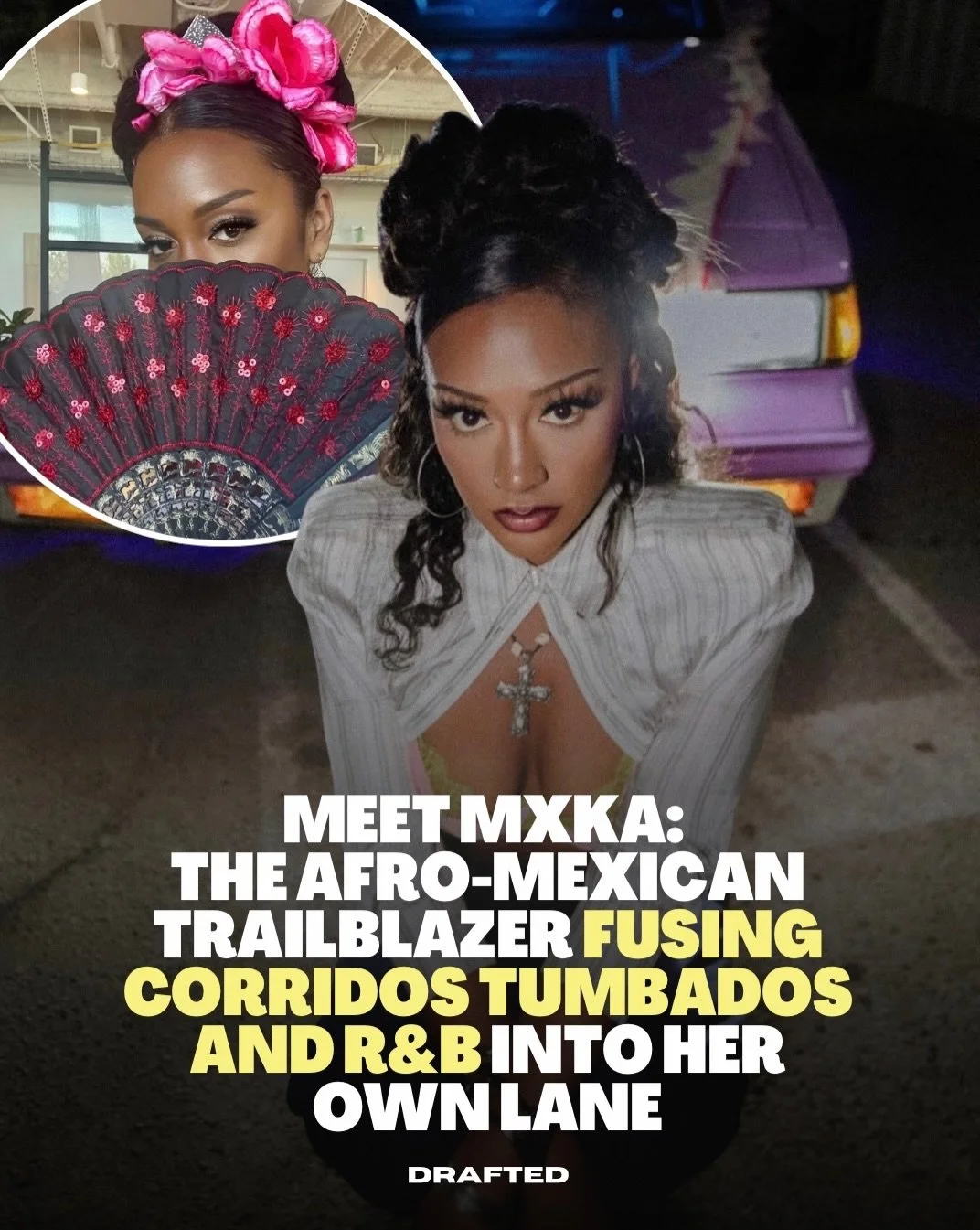 From Oakland to your playlist, Mocha is rewriting the rules of music. 🎶

An Afro-Mexican singer-songwriter, she blends corridos tumbados and R&amp;B to honor her Black and Mexican roots, turning personal experience into a powerful story of culture, 