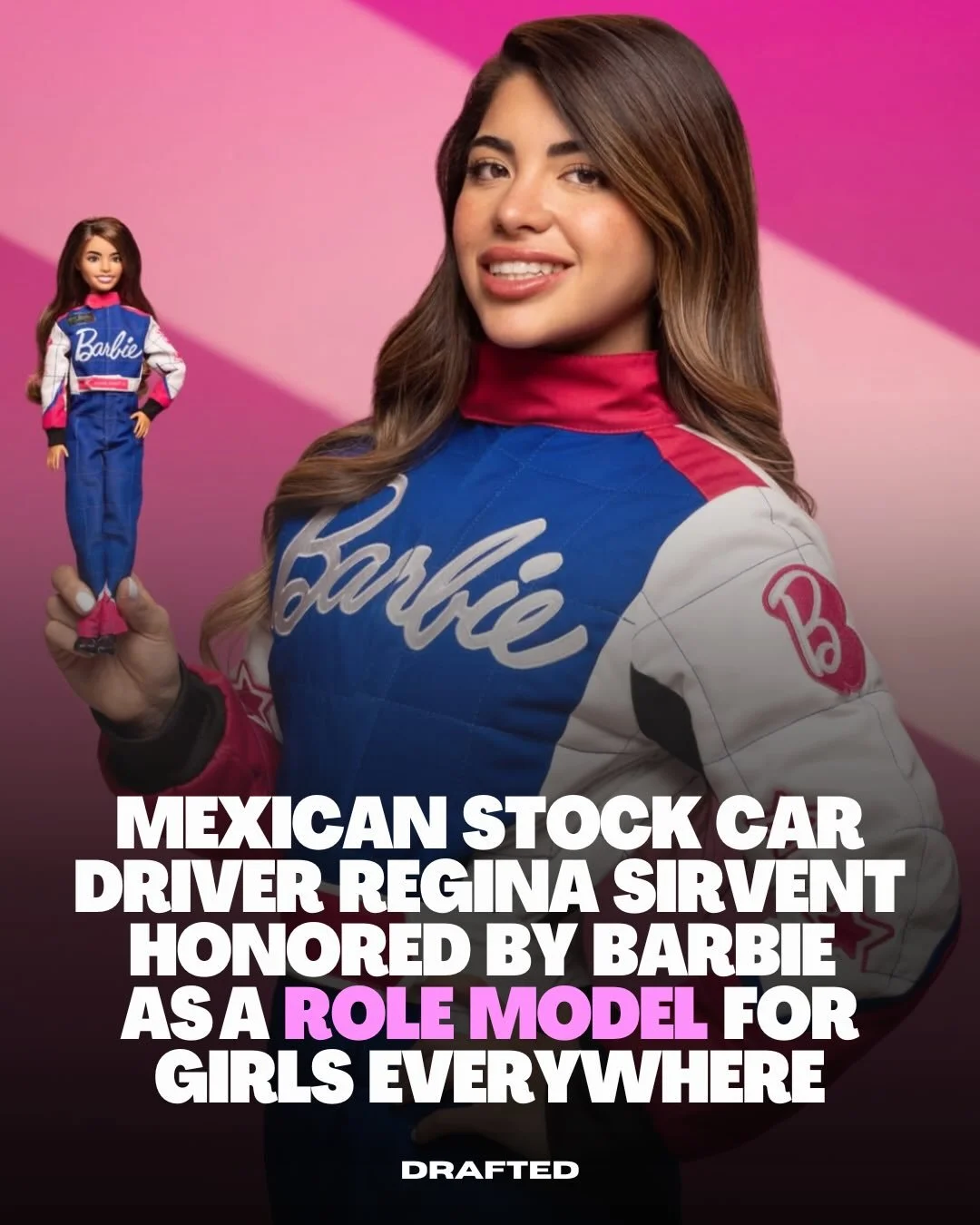 Barbie has named Regina Sirvent a Global Role Model, and the choice says everything.

Not a perfect story. A real one. Built on crashes, comebacks, sacrifice, and the kind of relentless work that doesn&rsquo;t make the highlight reel. Regina stayed i