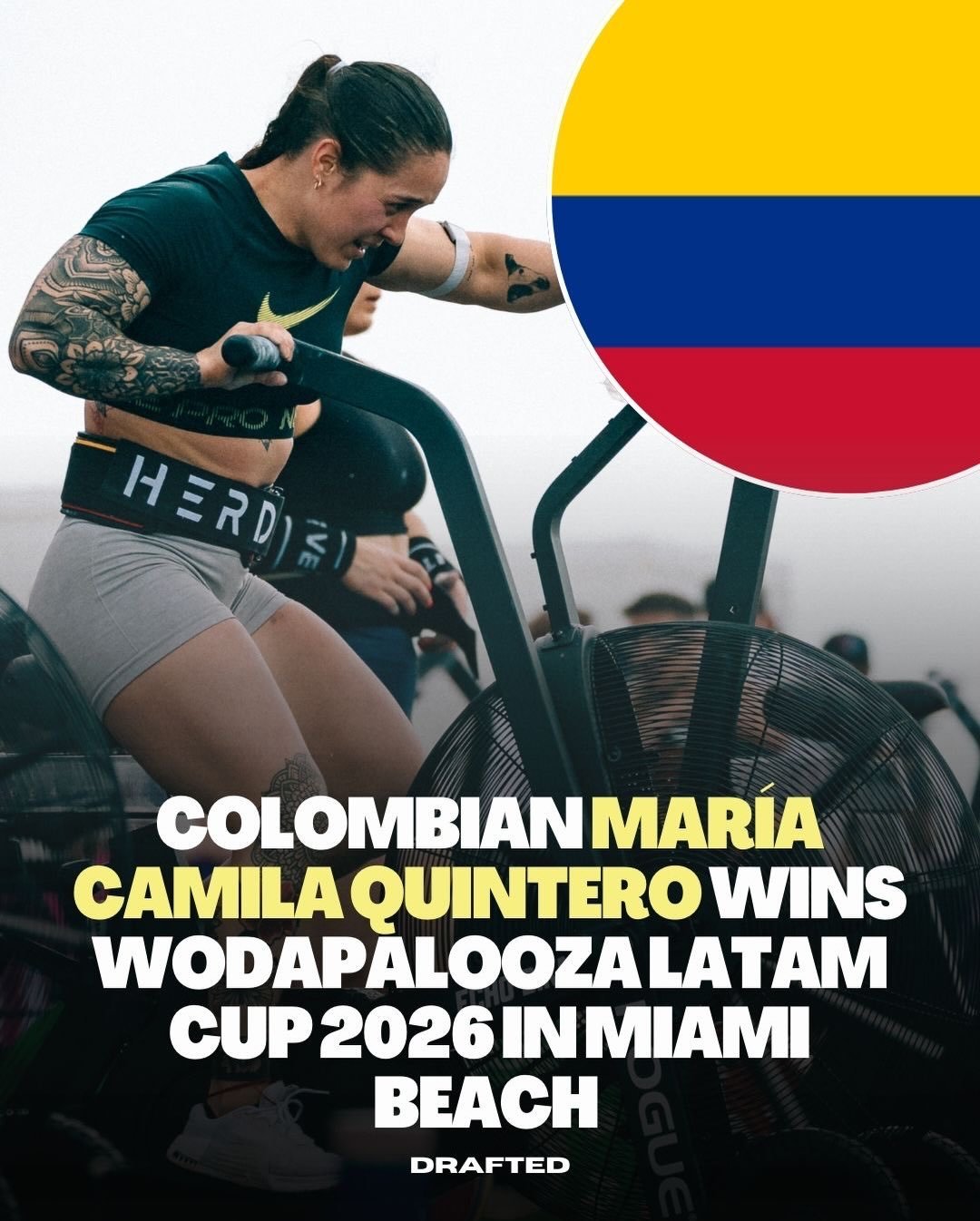 Colombia takes the Wodapalooza LATAM Cup. 🇨🇴

Every year, Wodapalooza, one of the biggest fitness festivals in the world, brings elite CrossFit athletes to Miami to compete across multiple divisions and events.

One of those competitions is the LAT