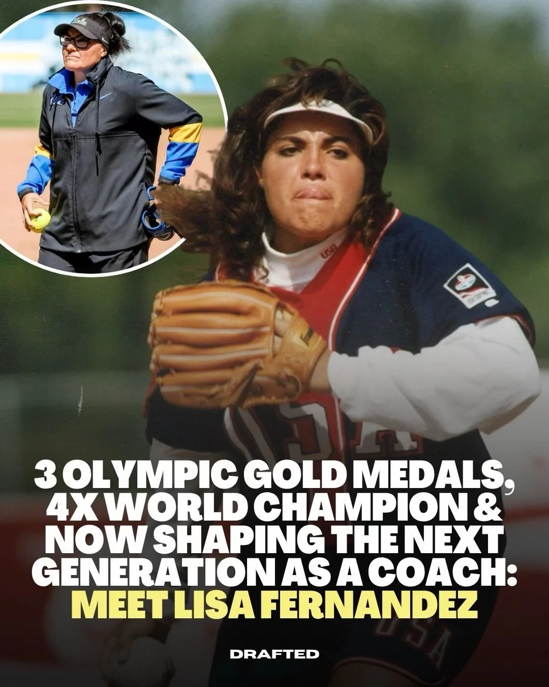 From dominating the softball field to leading from the dugout, Lisa Fernandez&rsquo;s legacy continues at UCLA.

A 3x Olympic gold medalist and 4x world champion, she helped define an era for Team USA softball and set the standard for generations to 