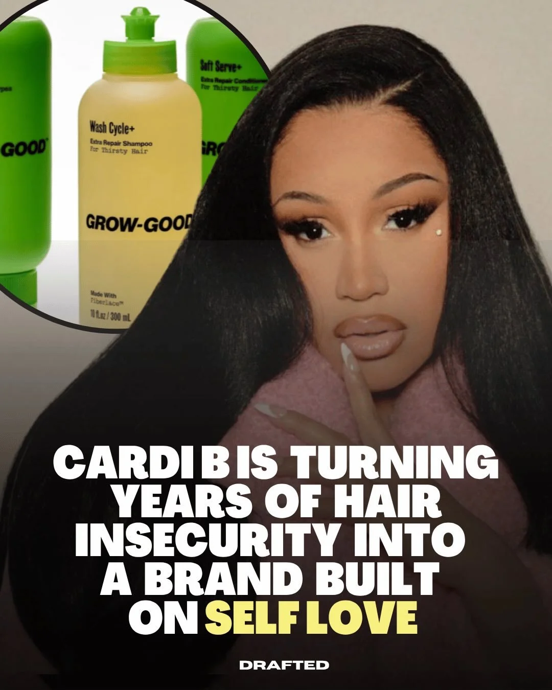 Cardi B said&hellip; we&rsquo;re taking care of our hair for real now.

She turned years of feeling insecure about her hair, the texture, the damage, the comparison, into something bigger than beauty. Into ownership.

Rooted in her Caribbean backgrou