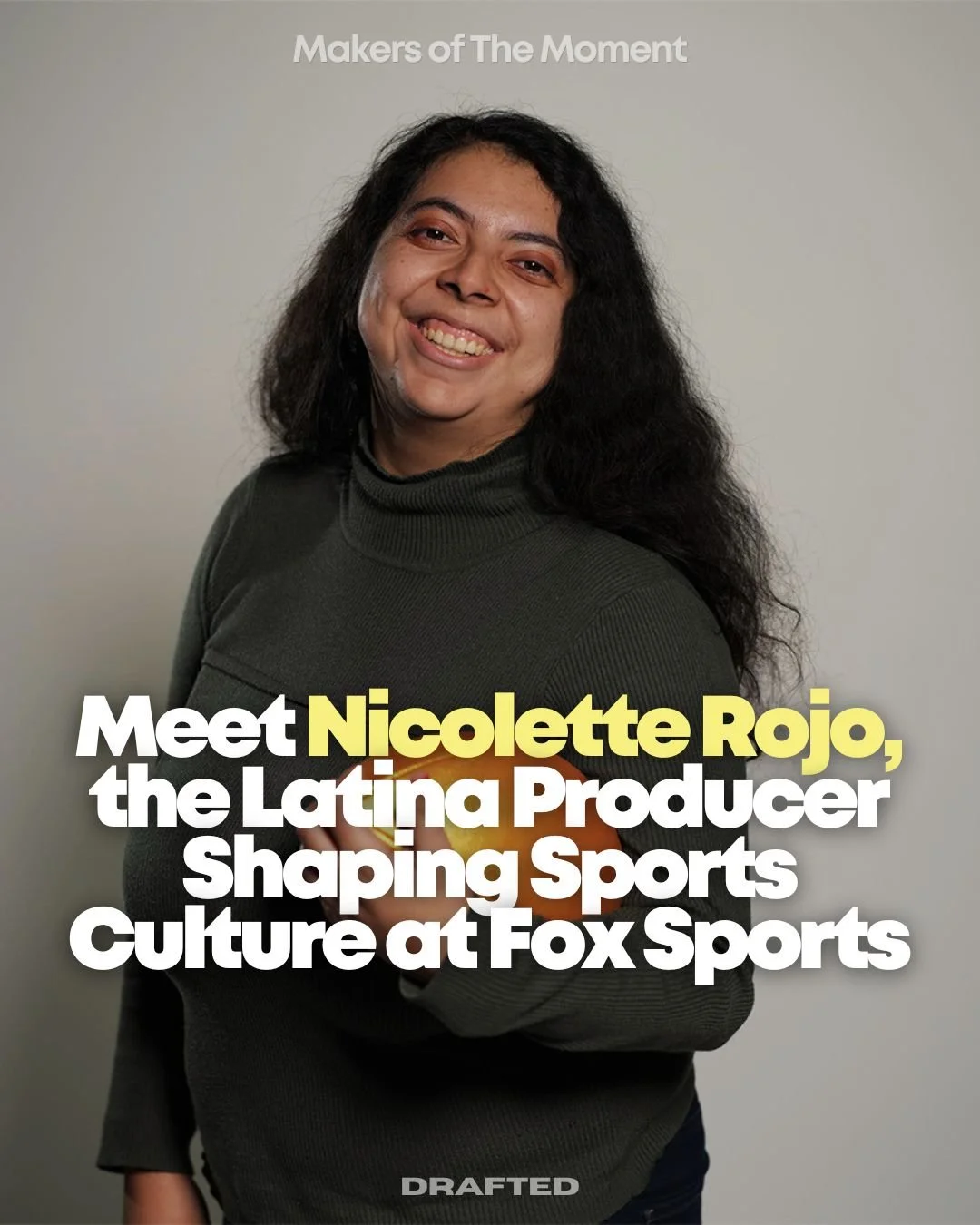 Behind the camera. Behind the content. Behind every moment you see on your screen, there are Latinas making it happen. 🎙️

Meet Nicolette Rojo. A Mexican American Digital Content Specialist and Producer at Fox Sports, covering everything from colleg