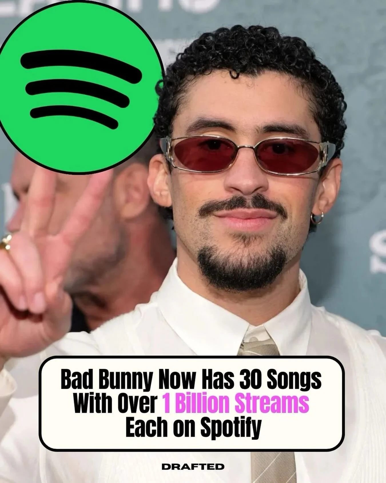 Bad Bunny just hit 30 songs with 1 BILLION streams each on Spotify 🤯
He is one song away from being tied with The Weeknd, and two away from owning the record!