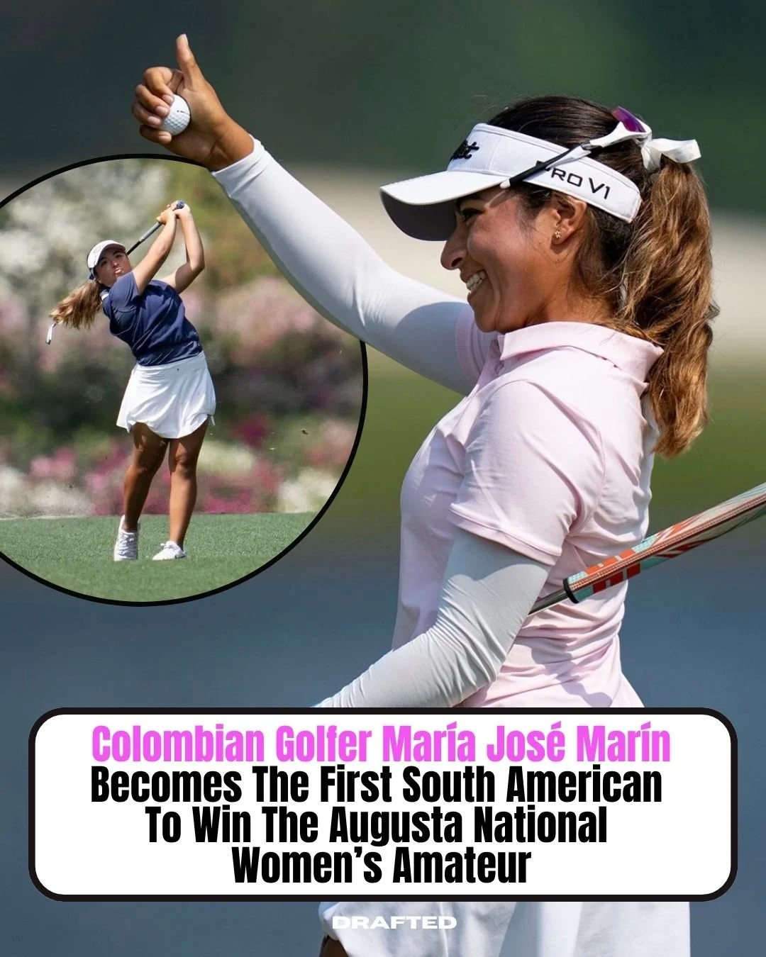Colombian amateur golfer Mar&iacute;a Jos&eacute; Mar&iacute;n has won the 2026 Augusta National Women&rsquo;s Amateur, one of the most prestigious events in amateur golf. ⛳️

With the victory, Mar&iacute;n becomes the first South American champion i