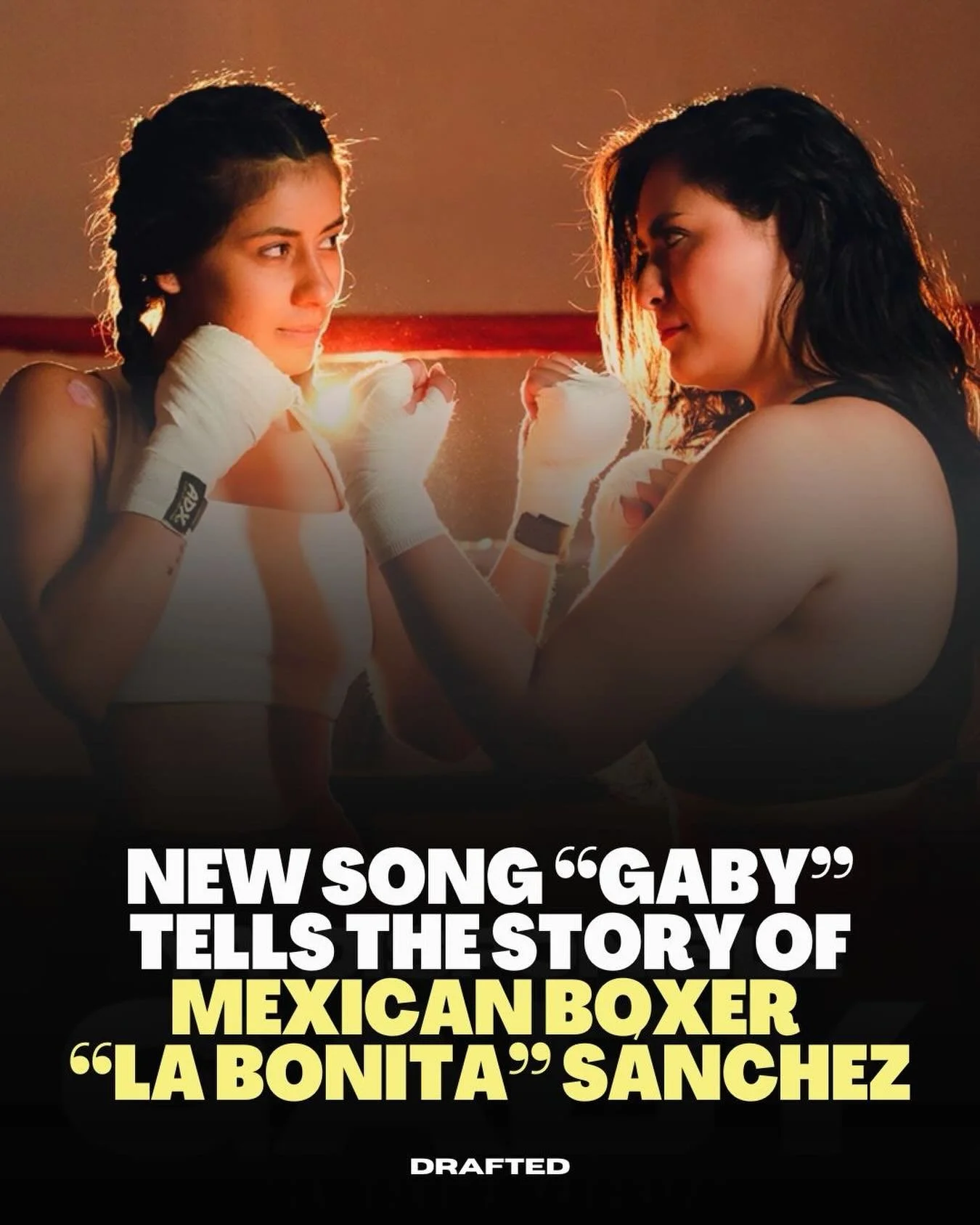 A song for &ldquo;La Bonita.&rdquo;
Cinthya Ladgue&rsquo;s &ldquo;Gaby&rdquo; is inspired by Mexican boxer Gabriela S&aacute;nchez, built around her story, her grind, and everything that comes with stepping into the ring. 🥊

From the discipline to t
