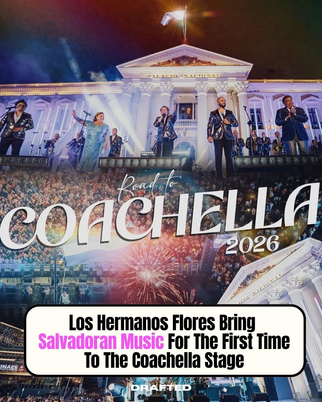 For the first time, Salvadoran music is stepping onto one of the world&rsquo;s biggest stages.

Los Hermanos Flores are set to make their debut at Coachella this weekend, bringing a sound that&rsquo;s been rooted in Central American culture for decad