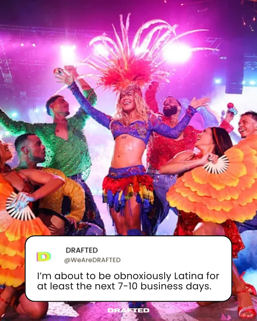 This performance is my new personality