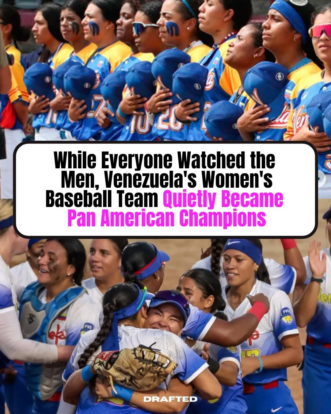 Ranked No. 4 in the world, Venezuela&rsquo;s women&rsquo;s baseball team has been a fixture at the top of international competition for years collecting bronze medals at the Pan American Games and World Cup along the way. 🇻🇪

Last September, they t