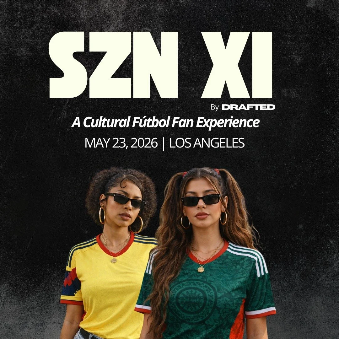 🎟️ SZN XI by DRAFTED TICKETS NOW AVAILABLE! 🎟️ 

For the fan who wears the jersey to dinner, who knows f&uacute;tbol isn&rsquo;t just a game, it&rsquo;s a whole way of being, this is for you.

SZN XI is our one-day immersive f&uacute;tbol culture e
