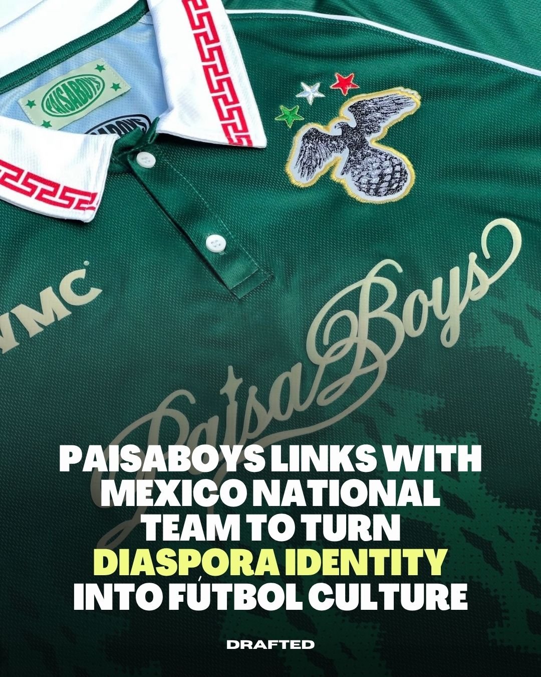 Paisaboys linking with the Mexico National Team isn&rsquo;t random, it&rsquo;s a reflection of where the culture already lives.

Built out of L.A., Paisaboys has always spoken to a generation that grew up Mexican outside of Mexico. Spanglish househol
