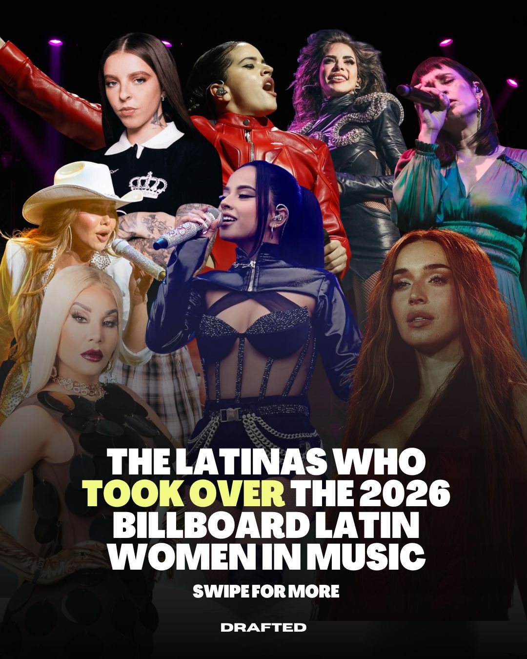 The 2026 Billboard Latin Women in Music went down this week in Miami, bringing together the artists who are shaping Latin music across every genre right now.

From Becky G taking home the Global Impact Award to Rosal&iacute;a being named Woman of the