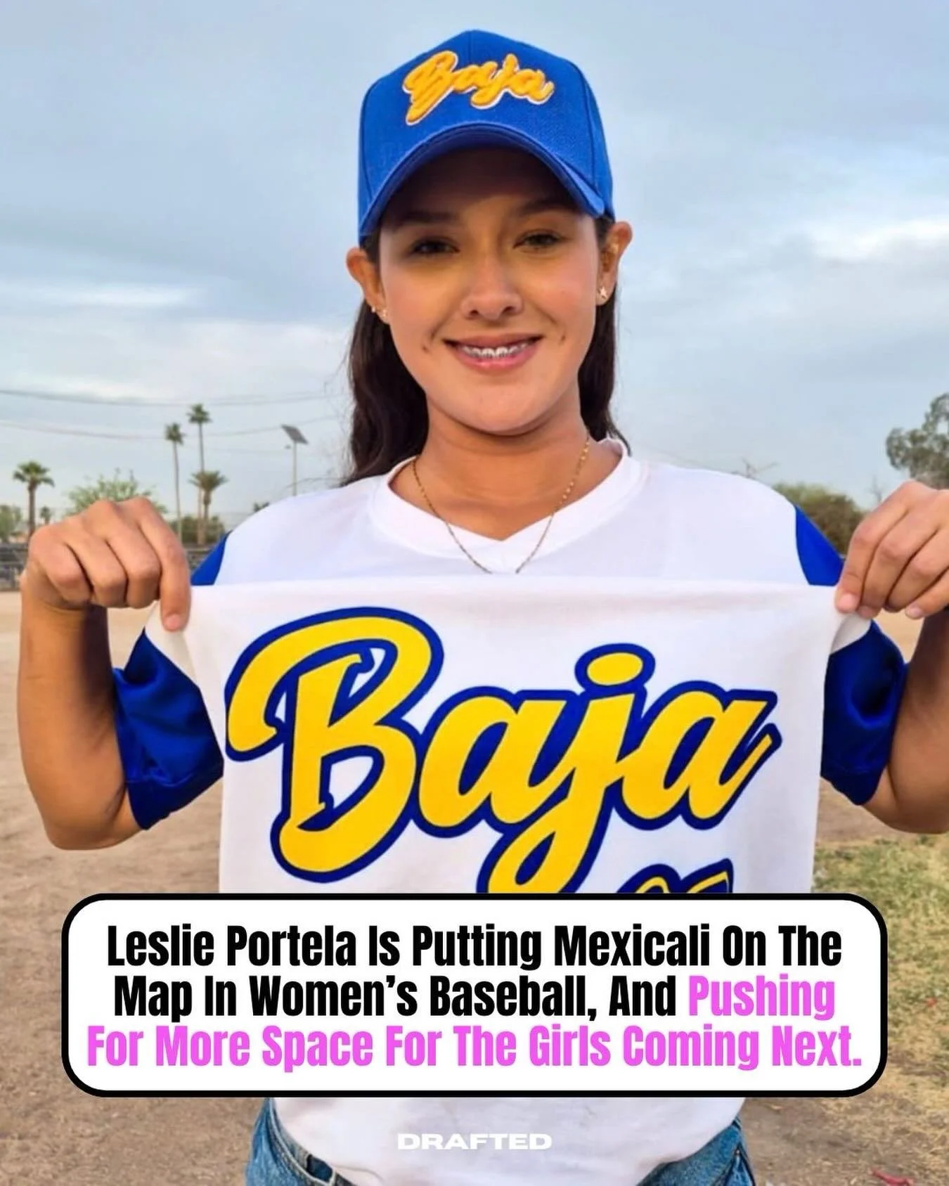 Leslie Portela started baseball at 18. Now she&rsquo;s putting Mexicali on the map in women&rsquo;s baseball. ⚾️

For the second year in a row, Leslie stood out at the Campeonato Nacional de Primera Fuerza, earning bronze in Hidalgo as part of a Baja