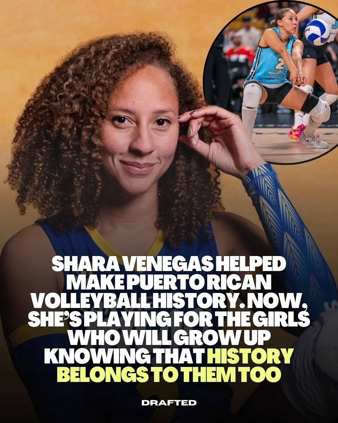 From the courts of Toa Baja to the Olympic stage, Shara Venegas&rsquo; career has always carried something bigger than the game.

She grew up around volleyball because of her sisters, found her love for it early, and by 16 was already playing in pack