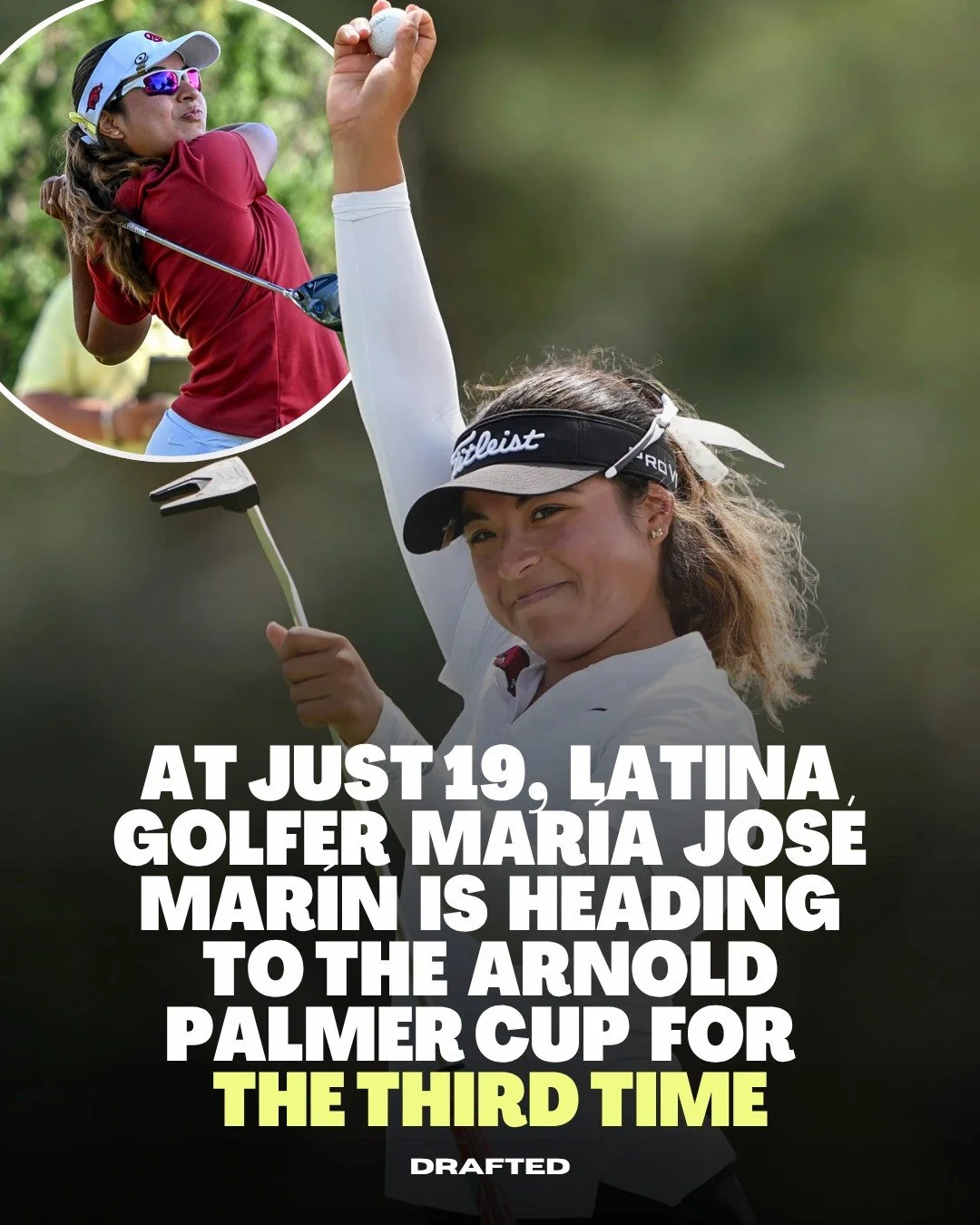 Maria Jos&eacute; Marin keeps finding her way back to the biggest stages.

The Arkansas standout has been selected for her third straight Arnold Palmer Cup, representing Team International once again at one of college golf&rsquo;s premier events.

Bu