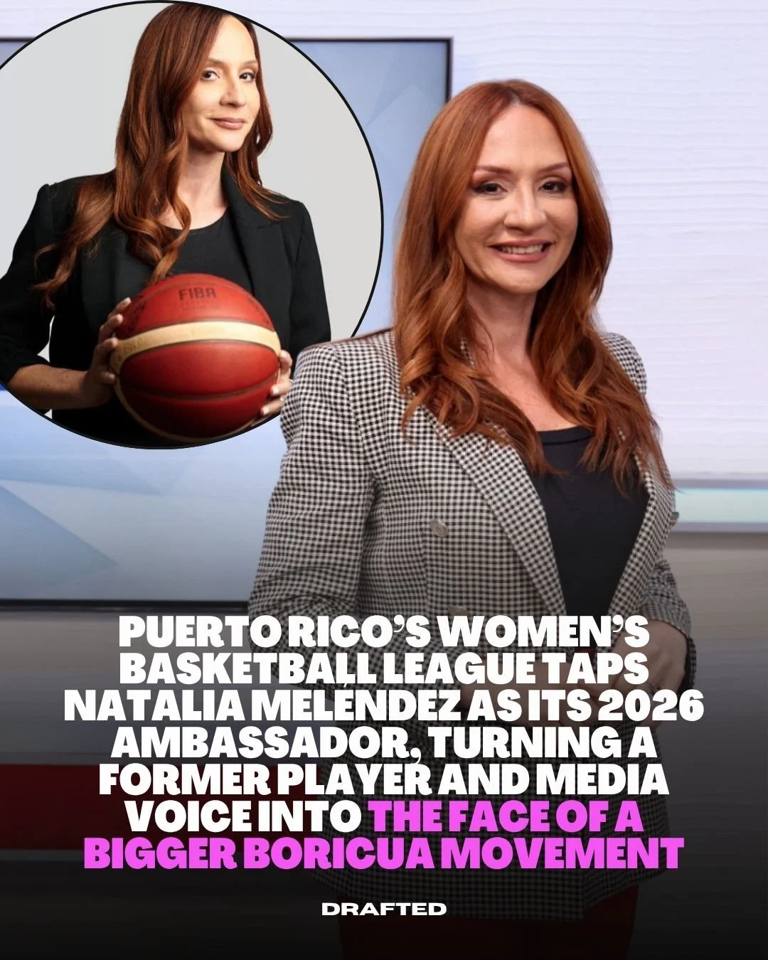 Natalia Mel&eacute;ndez is not just stepping into an ambassador role, she&rsquo;s bringing the women&rsquo;s game with her.

The former hooper and Puerto Rican media voice was named the official ambassador of the 2026 Liga de Baloncesto Puertorrique&