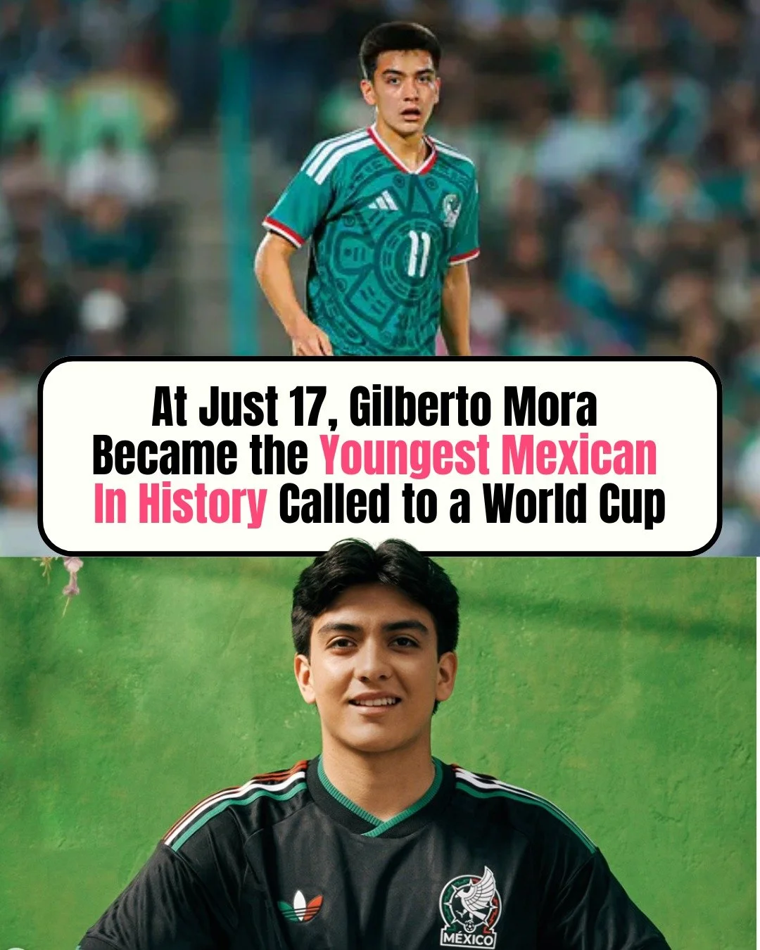 History at 17. Imagine what 20 looks like. 🇲🇽