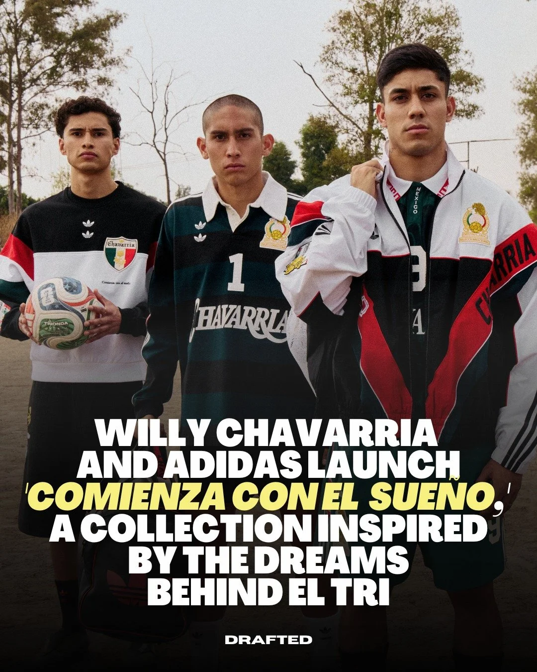 As the world turns its attention to the 2026 World Cup, adidas Originals and Willy Chavarria are telling a different part of the story.

Their new collection, Comienza Con El Sue&ntilde;o, is rooted in a simple idea: World Cup dreams don't start on t