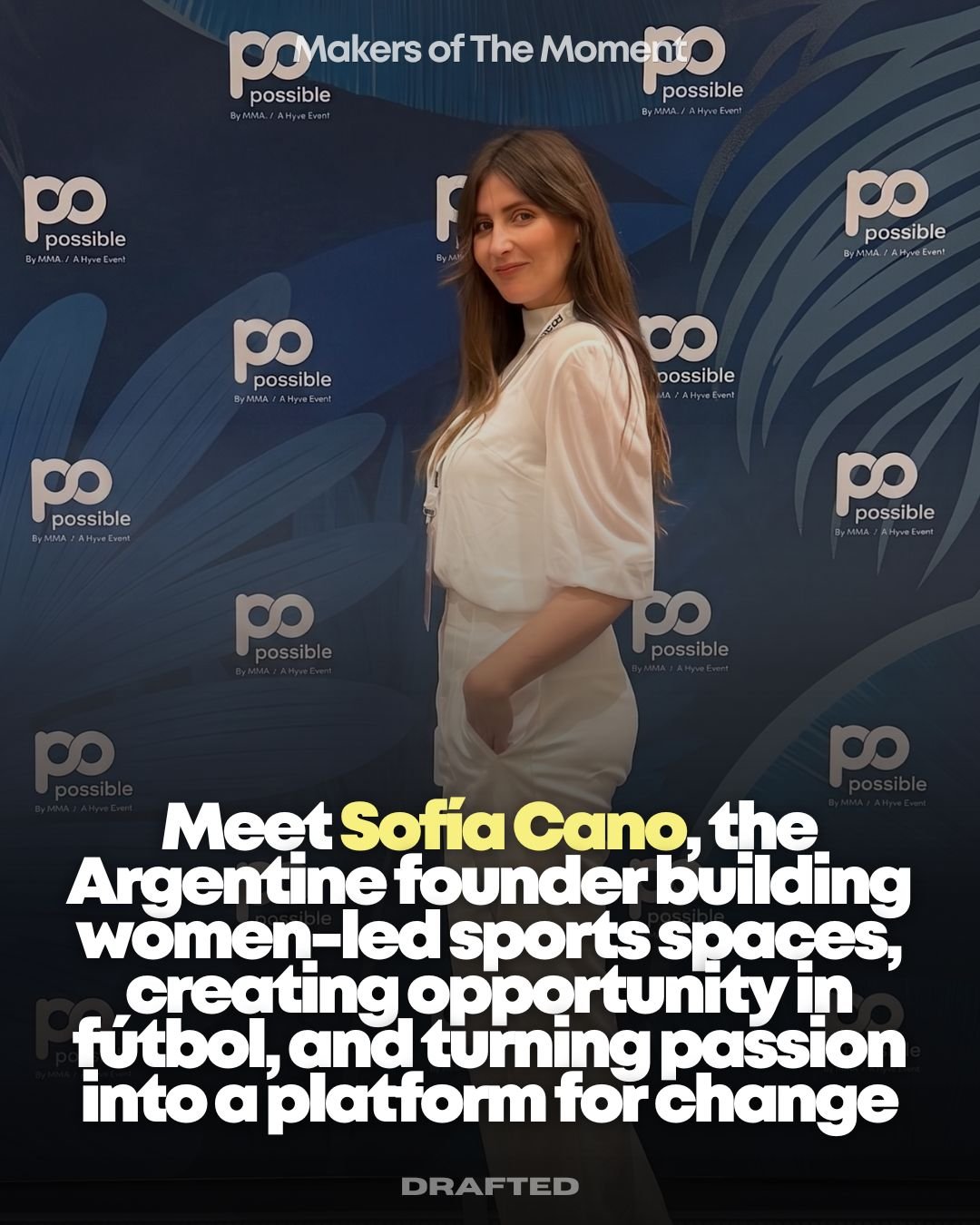 Sof&iacute;a Cano didn&rsquo;t build a sports agency just to be in the room.
She built one to make the room bigger.

Born from Argentina&rsquo;s deep connection to f&uacute;tbol and shaped by a career across sports, brands, and culture, Sof&iacute;a&