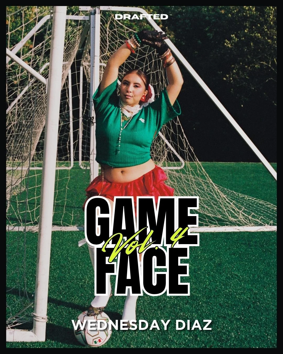 Wednesday Diaz doesn&rsquo;t separate the fit from the story.

Her style lives in the details: the jersey, the rosario, the lace socks, the bows, the mercado bag, the pieces from Latino-owned brands, and the little reminders of home that turn an outf