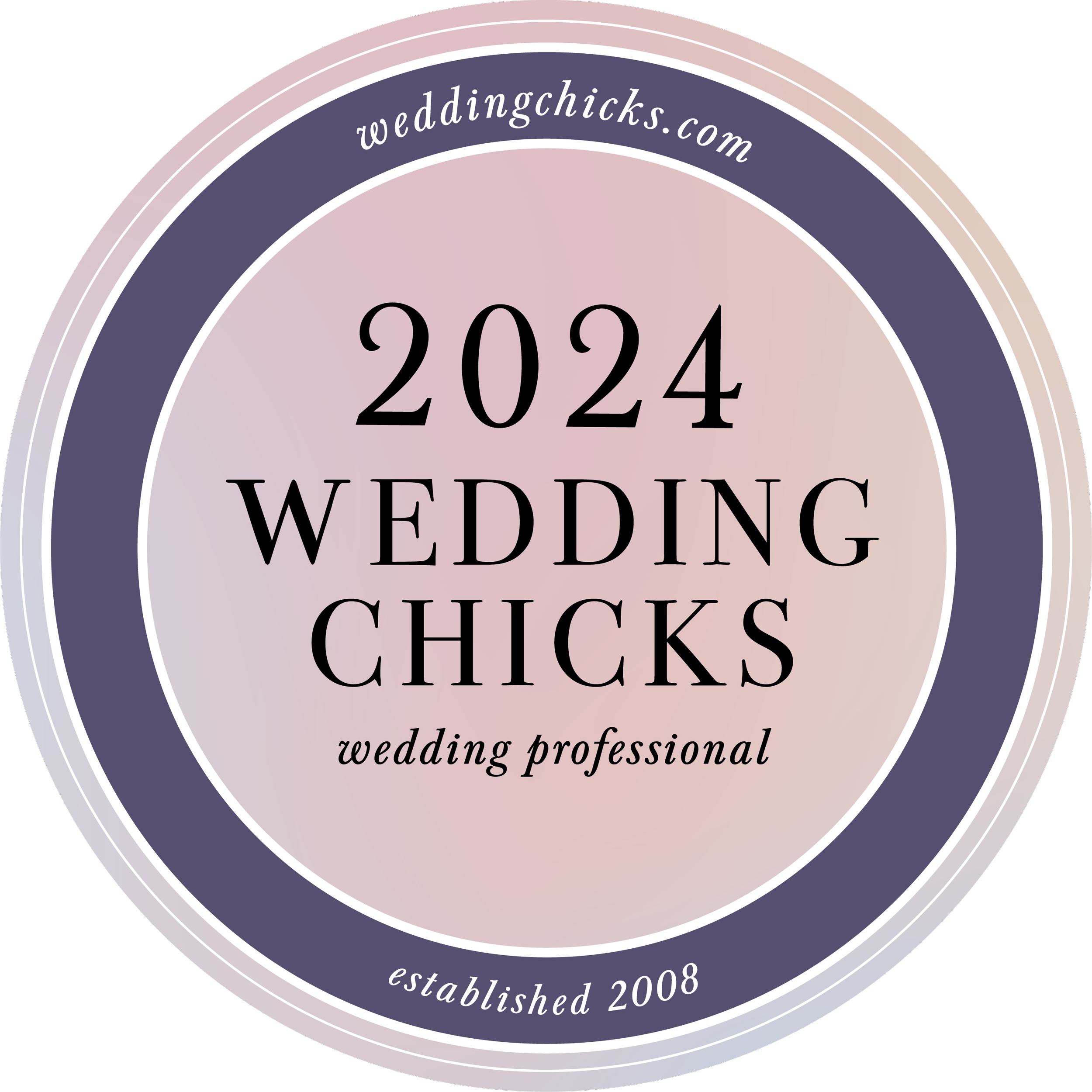 wedding chicks publication badge