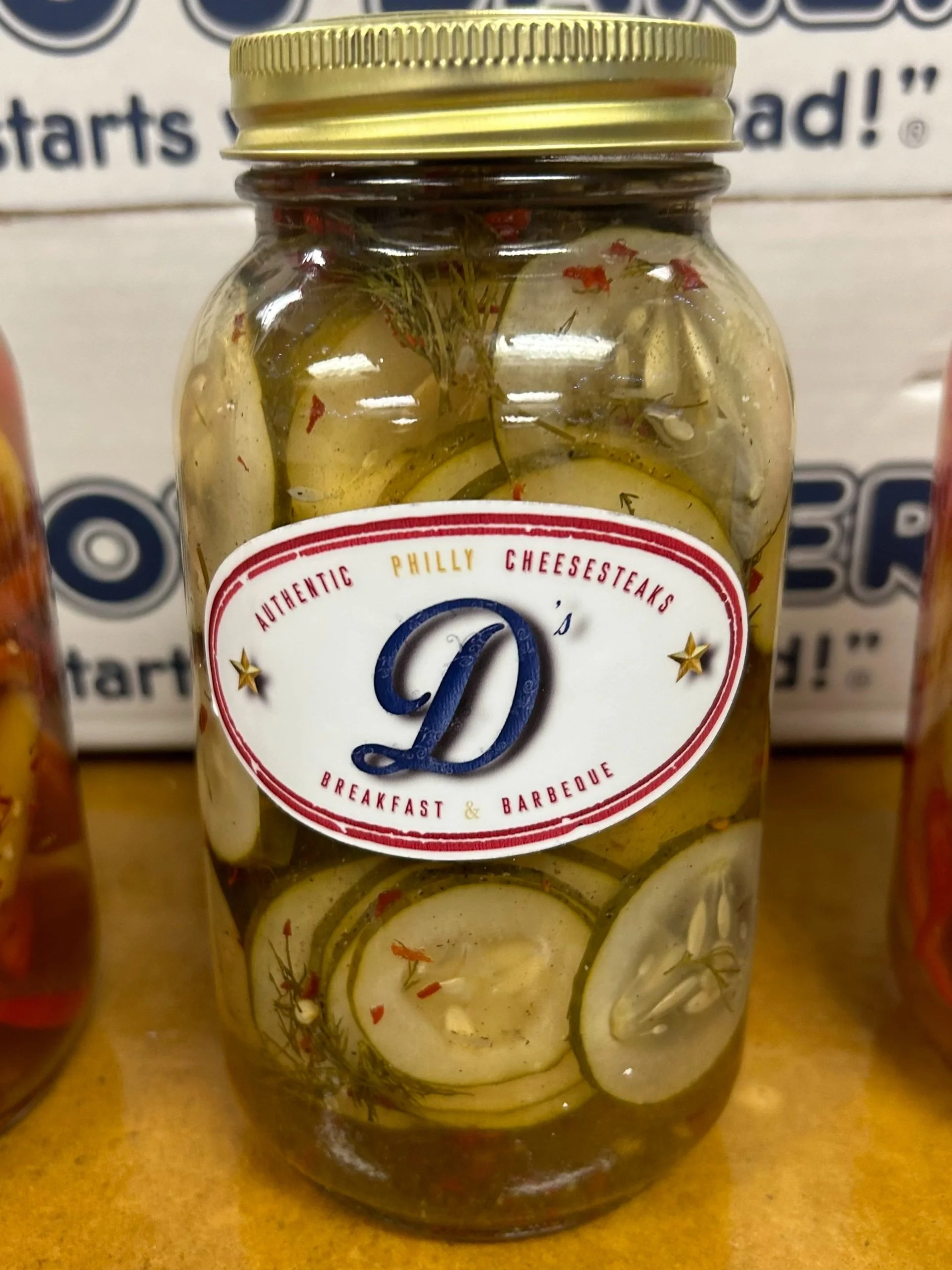 House Brine Spicy Pickles