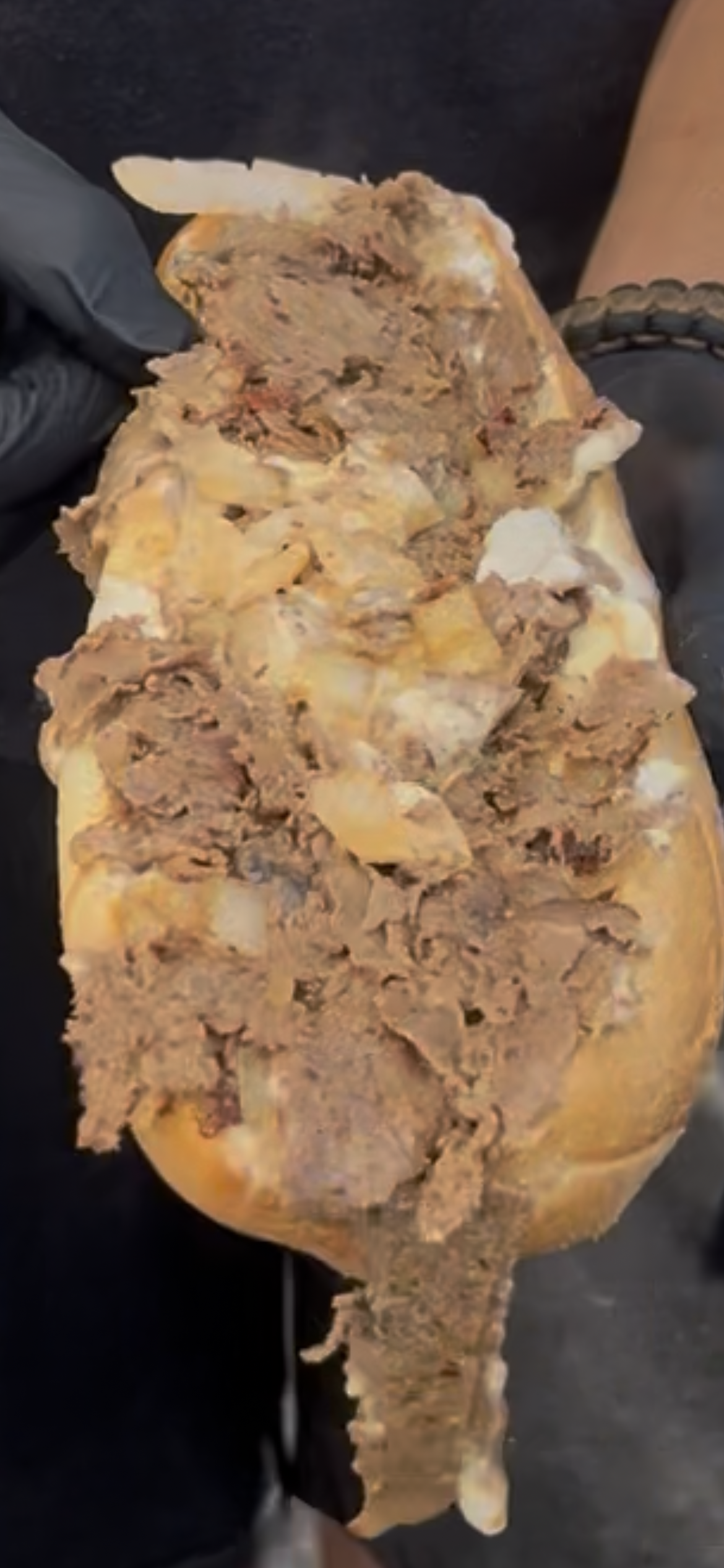 Black & Blue Cheesesteak