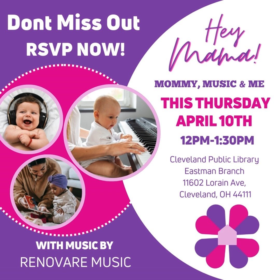 You’re Invited!!!
Moms, don’t miss this special opportunity to bond with your little ones through the joy of music and the arts! 💕🎼
Join us for a heartwarming event where a talented group of musicians from Renovare Music will bring musi