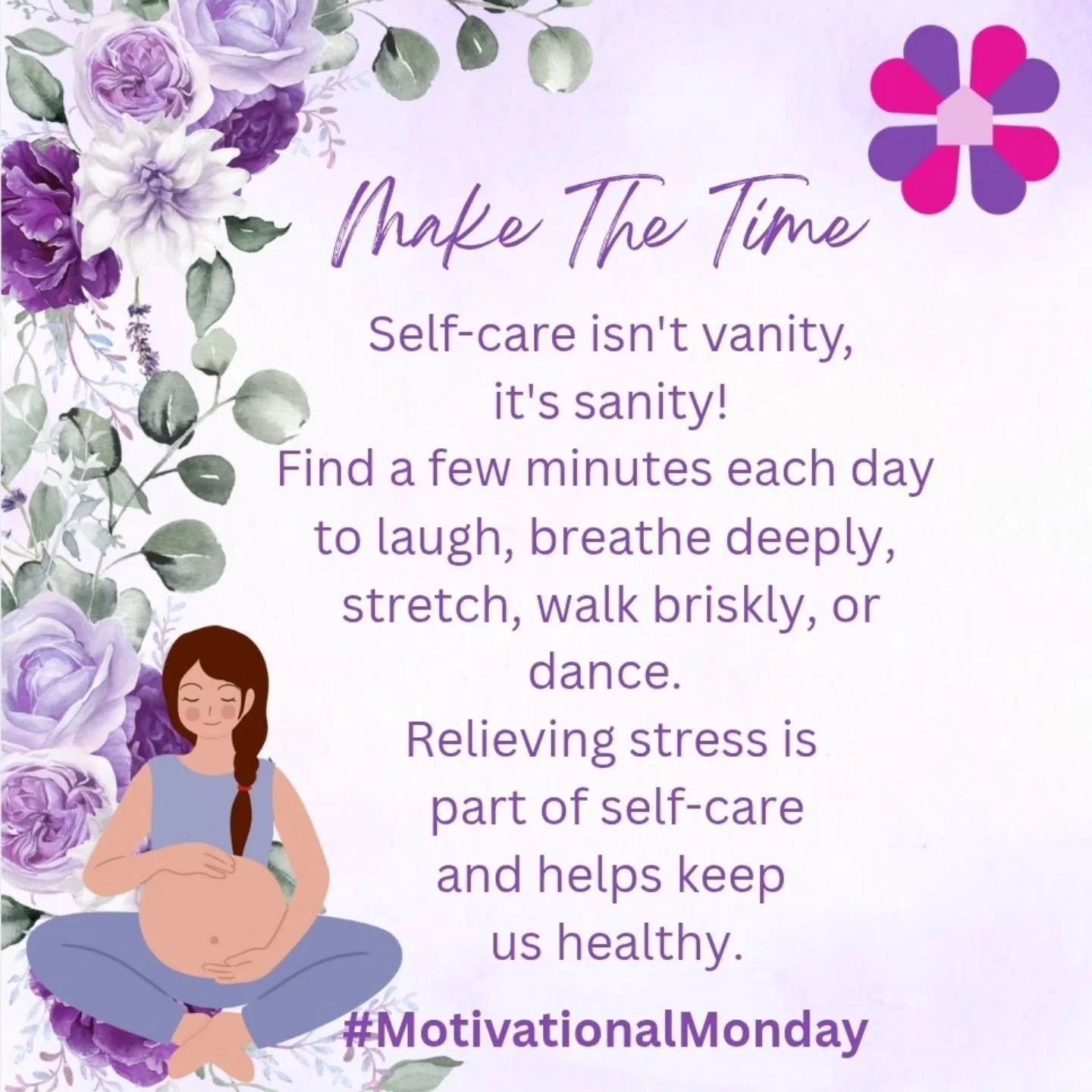 ✨️Happy Monday Mamas ✨️
The best gift you can give your family is a healthy YOU—physically, emotionally, mentally, and spiritually. 💫
Treat yourself like someone you love and remember that sometimes the most important moment in the whole day i