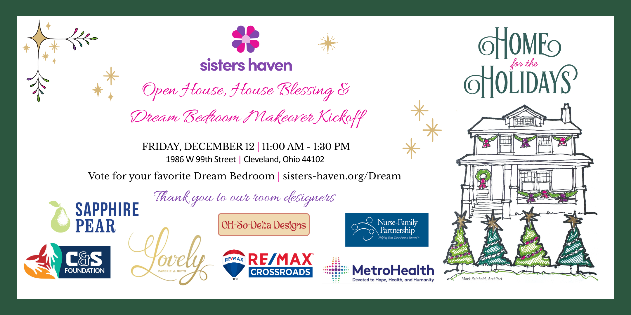 Open House &amp; Dream Bedroom Makeover Kickoff