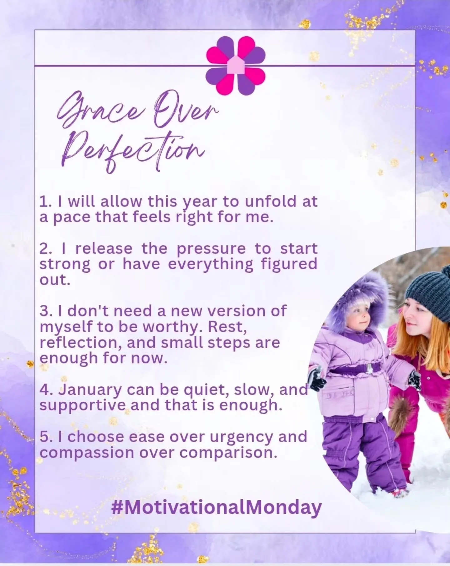 Happy Monday, Mamas 💞
As we step into the last week of January, take a deep breath with me&hellip;
If your goals feel unfinished&hellip;
If your resolutions aren't going exactly as planned&hellip;
If you&rsquo;re still finding your rhythm &mdash; yo