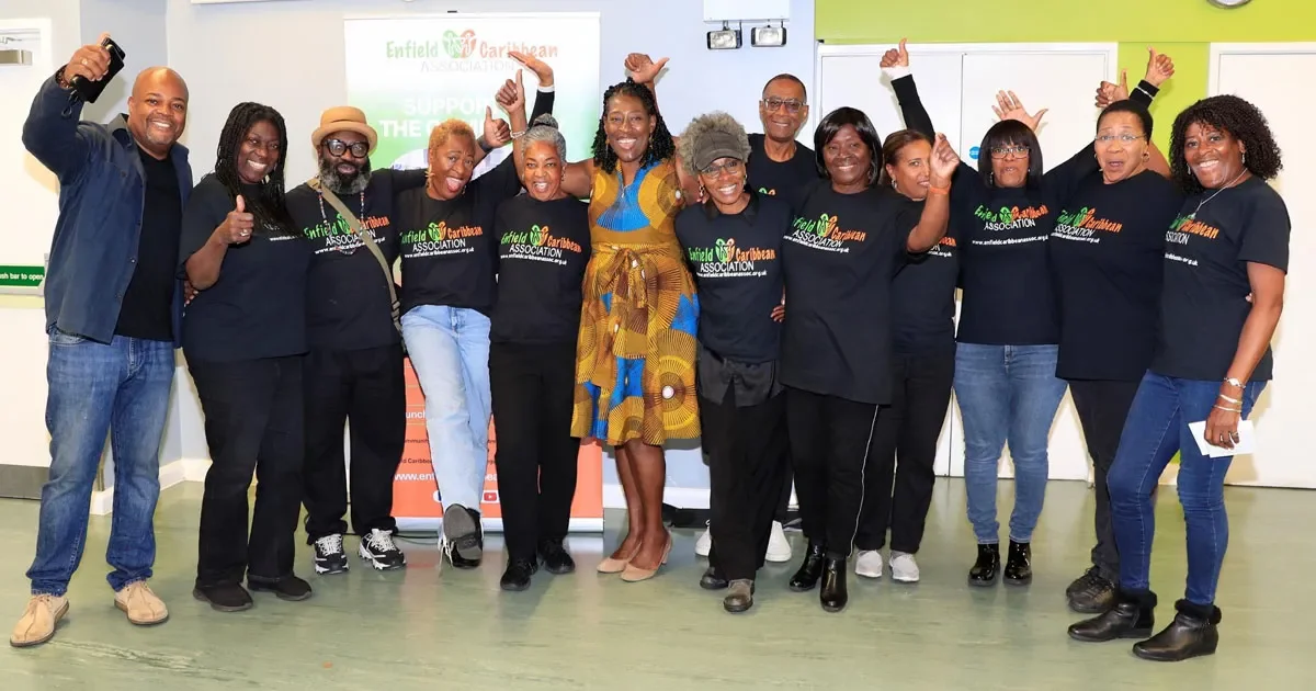 40th anniversary of the Enfield Caribbean Association at the Dugdale Centre in Enfield Town.