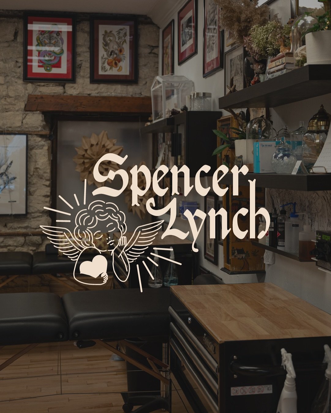 ✨💌 b r a n d  r e v e a l 💌✨

Spencer &amp; I are so excited to finally share the branding we&rsquo;ve been working on for him , over the past couple months! There was no better time to share this Cupid cherub inspired branding than Valentines 💘

