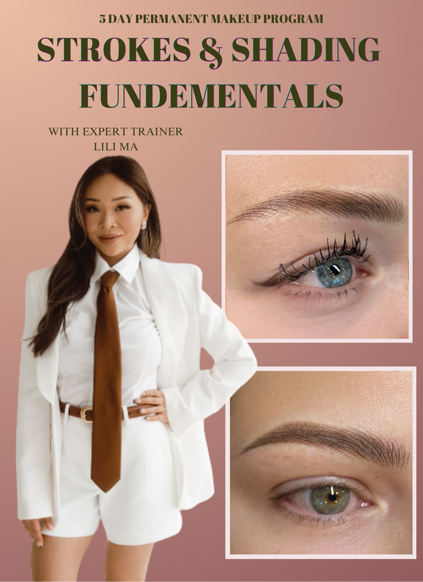 Nano Brow Fundamental Training  | with Expert Trainer Lili Ma