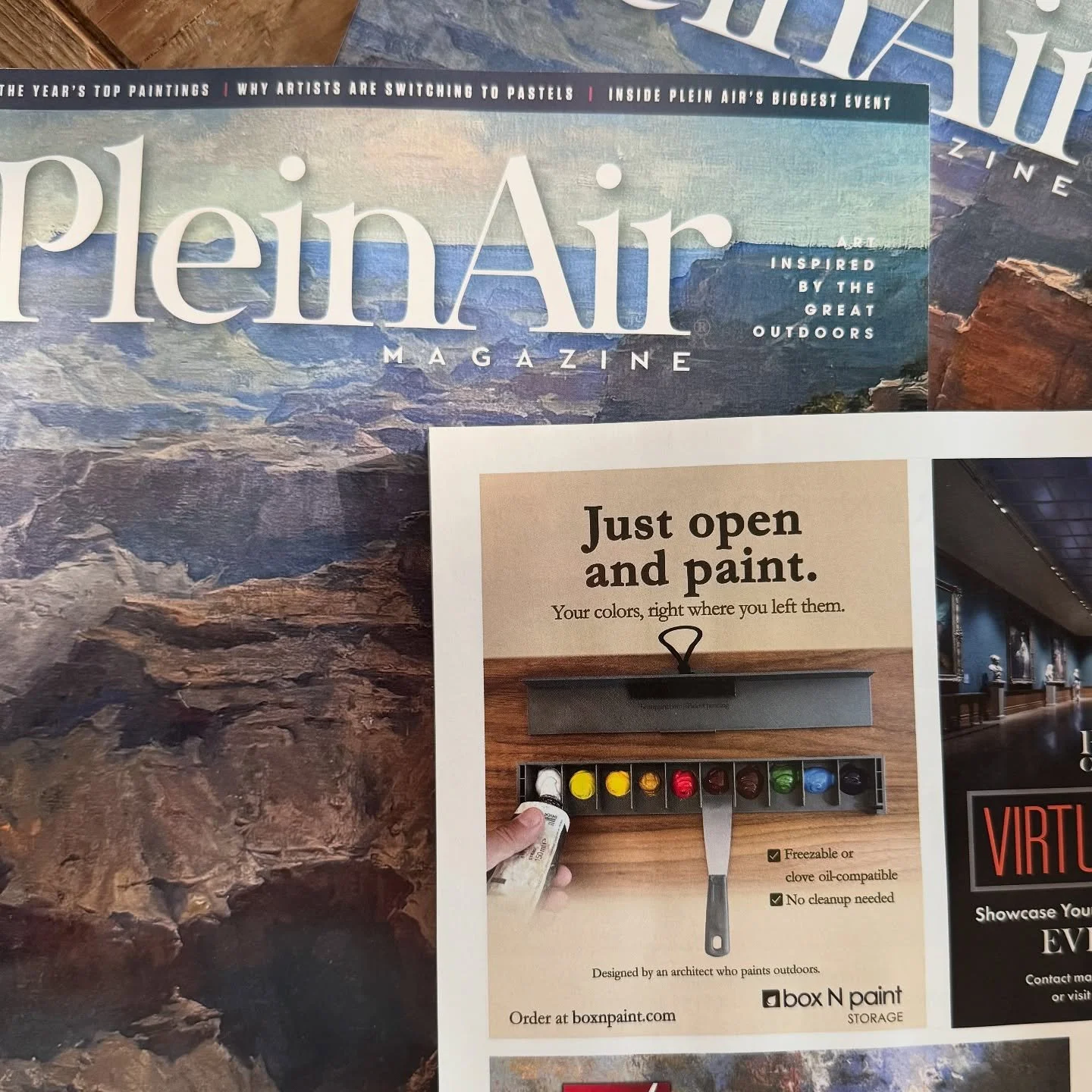 Not style 📐 engineered. A compact invention to preserve paint and simplify setup. Now seen in PleinAir Magazine.
🎨
#pleinairpainting #paintingtools #artistgear #pochadebox #artstudioessentials #outdoorpainting #artsetup #oilpaintinggear #artproduct