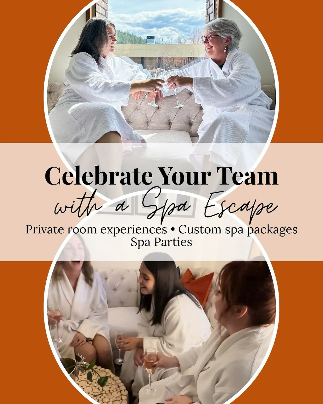 ✨ This year, give your team a holiday party they&rsquo;ll never forget. ✨

Swap crowded banquet halls for serene private spaces designed for relaxation, connection, and celebration.

Our Spa Party Packages + Private Room Experiences include:
💆 Massa