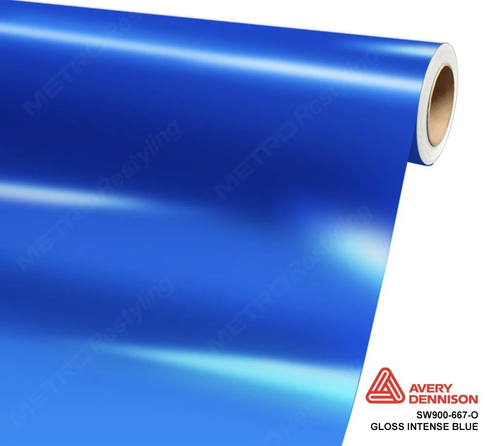 Avery Dennison SW900 Gloss Intense Blue