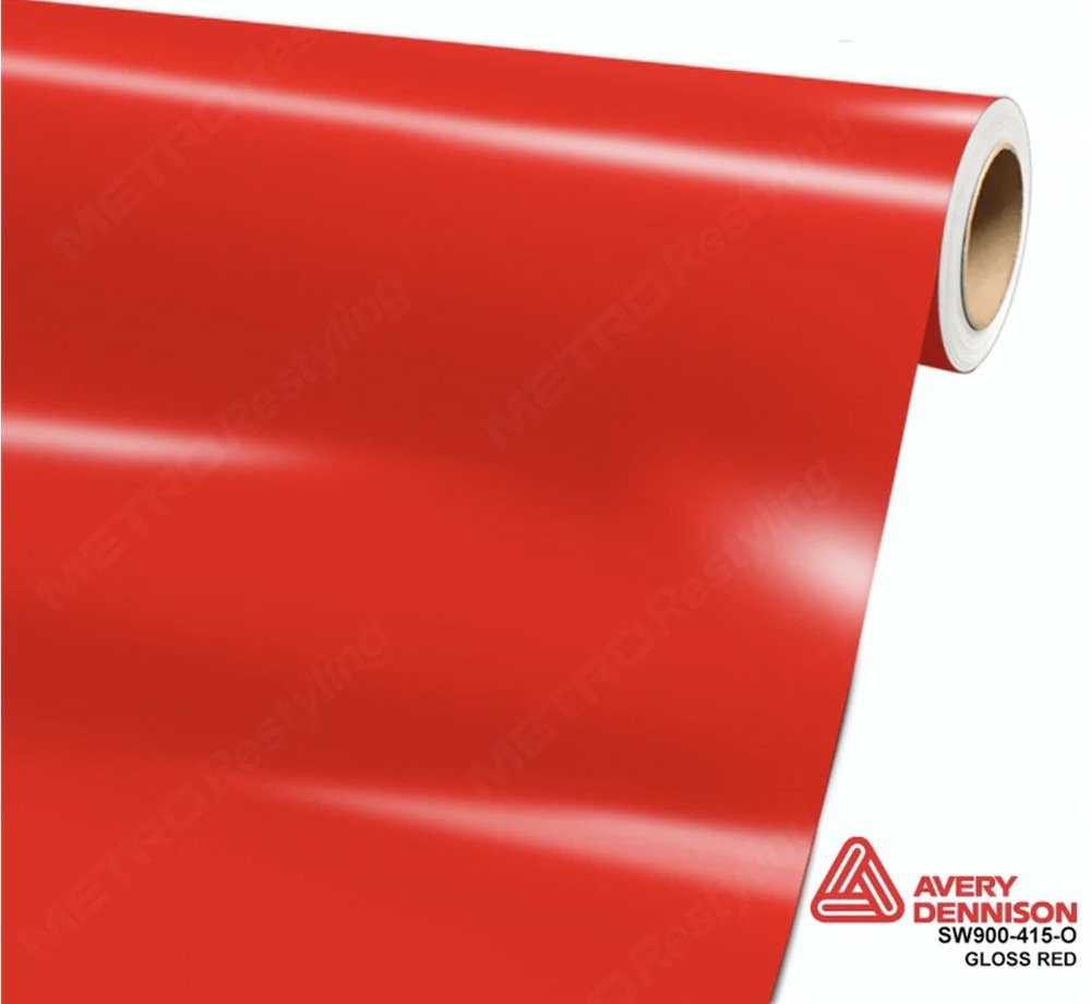 Avery Dennison SW900 Gloss Red