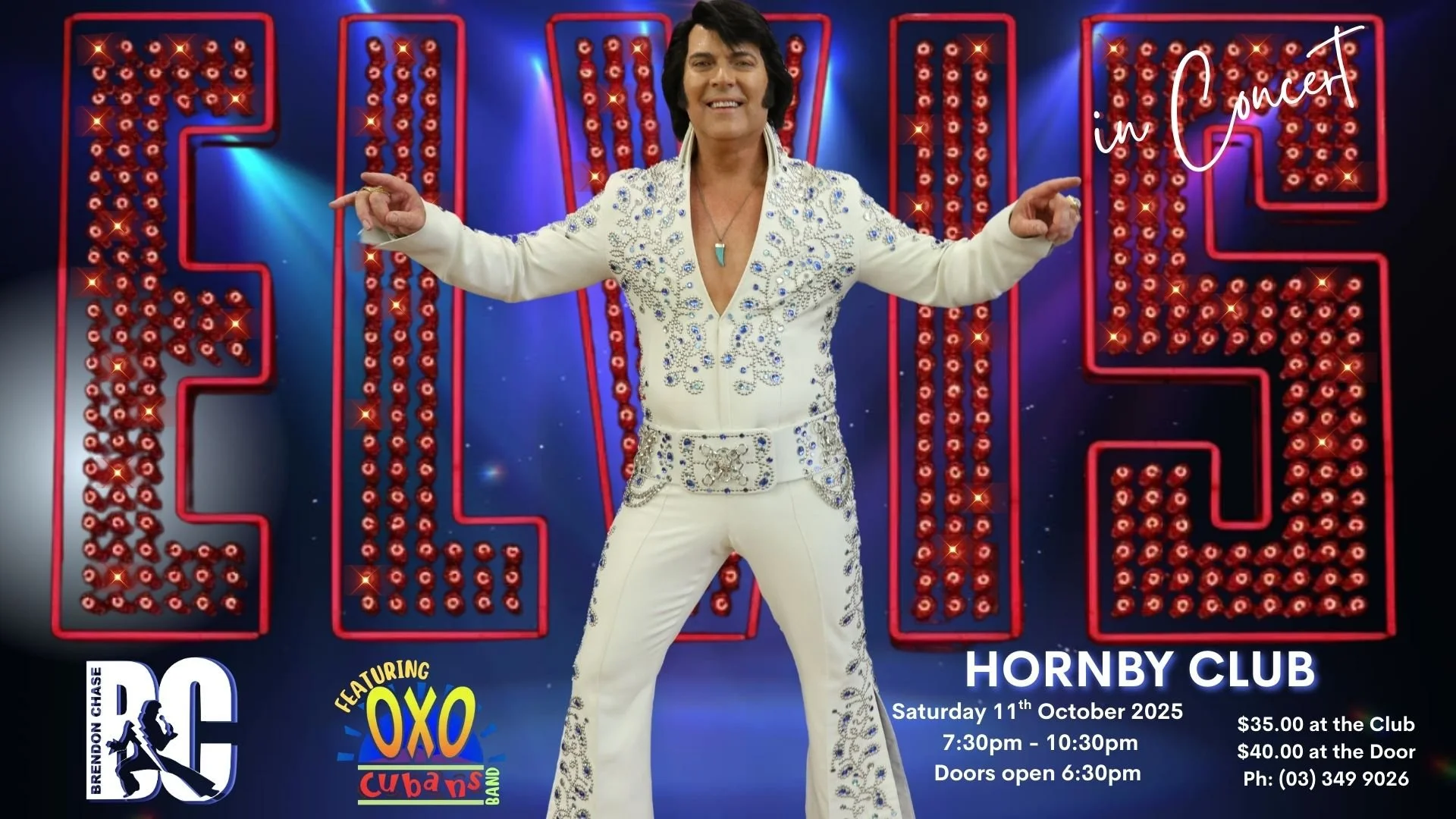 ELVIS RETURNS TO HORNBY CLUB