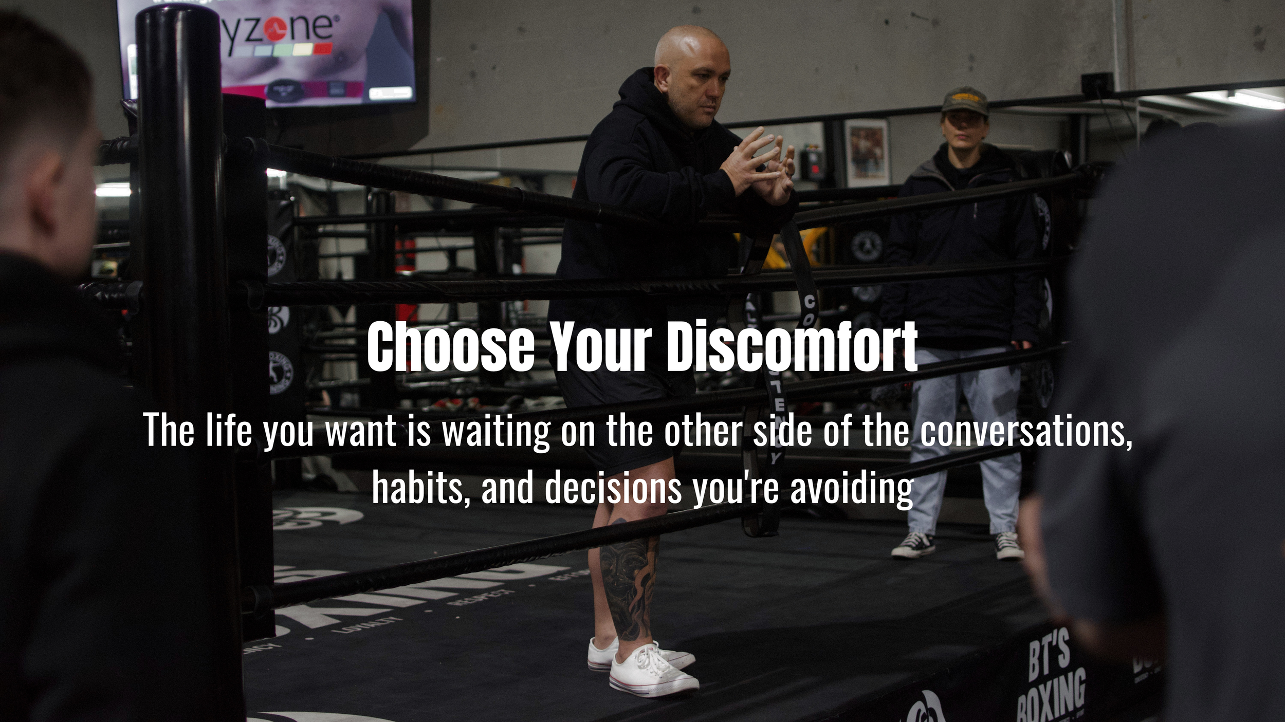 Choose Your Discomfort: Why Growth Always Feels Uncomfortable