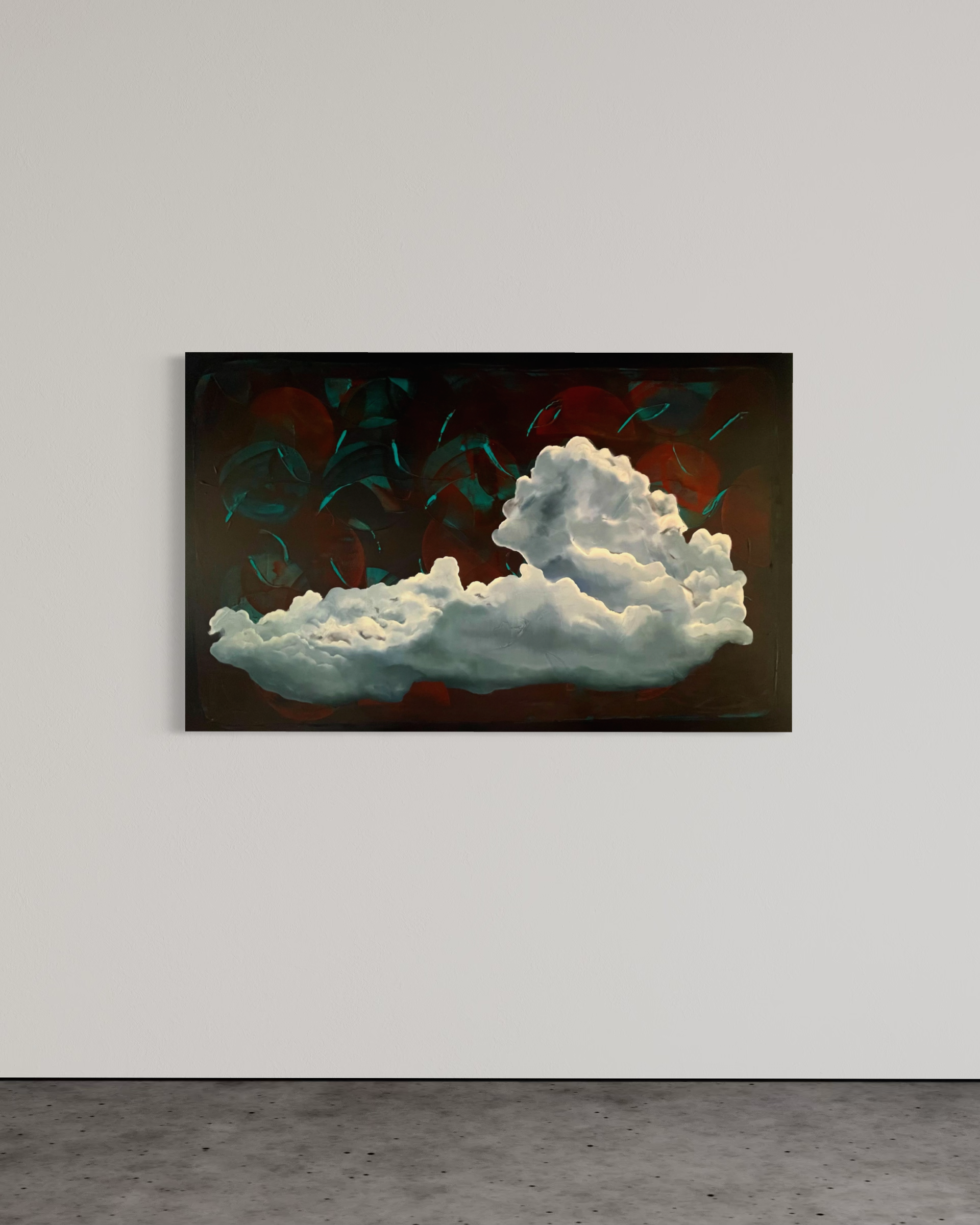 'Untitled' 30" x 48" Natural Pigment and oil on canvas
SOLD
