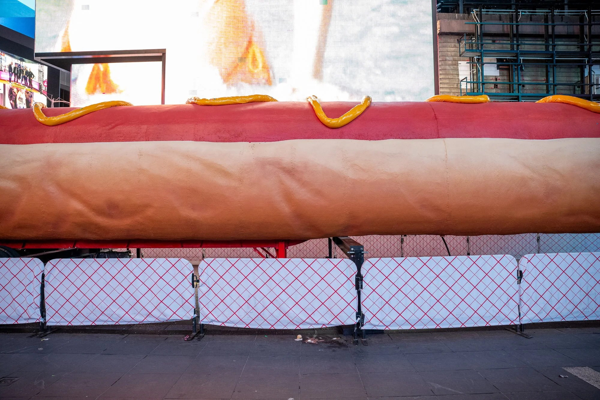 "Hot Dog in the City" early morning on Saturday, May 11, 2024.
